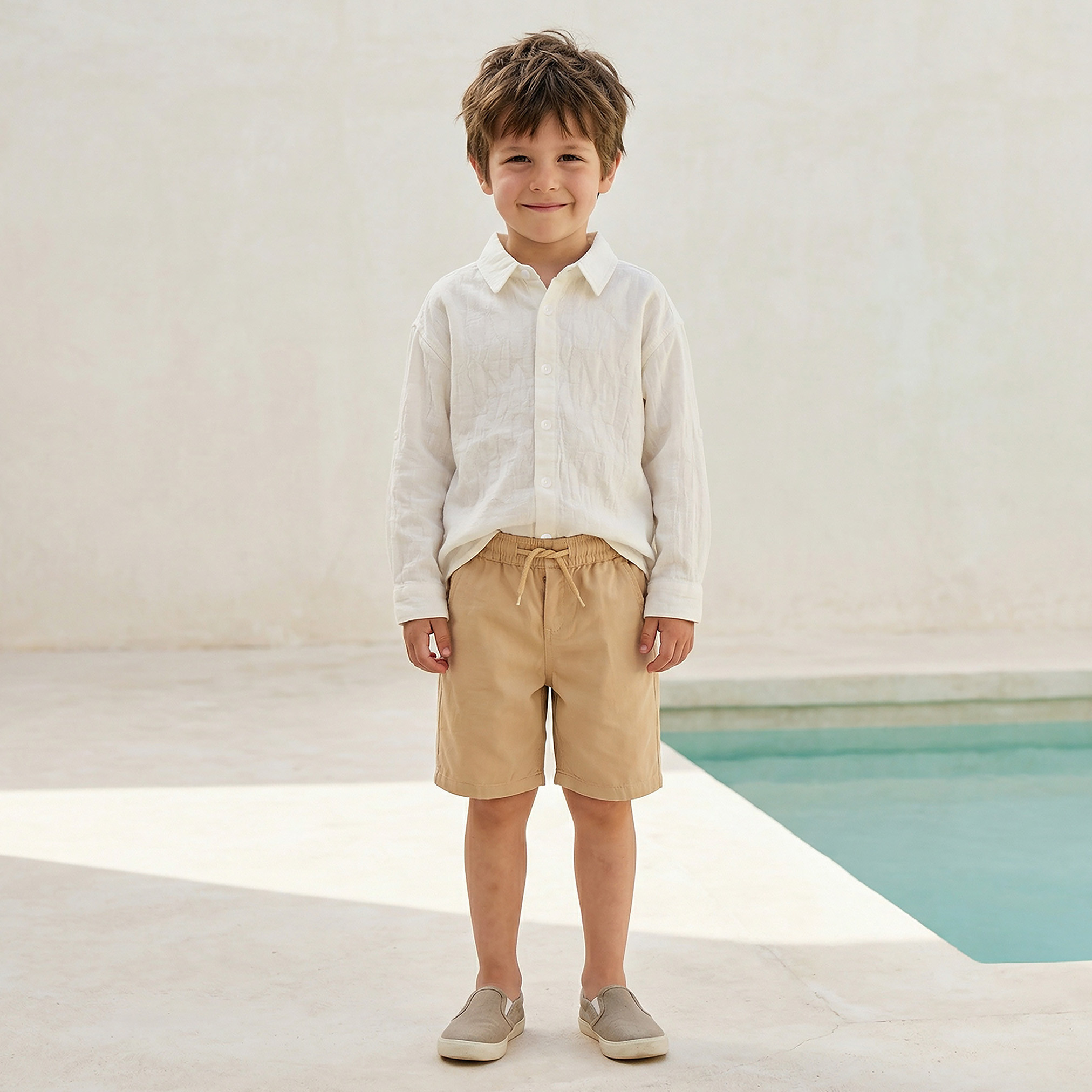 Eligo Long Sleeves Shirt with Textured Design-boys-clothing-shirts-image-2