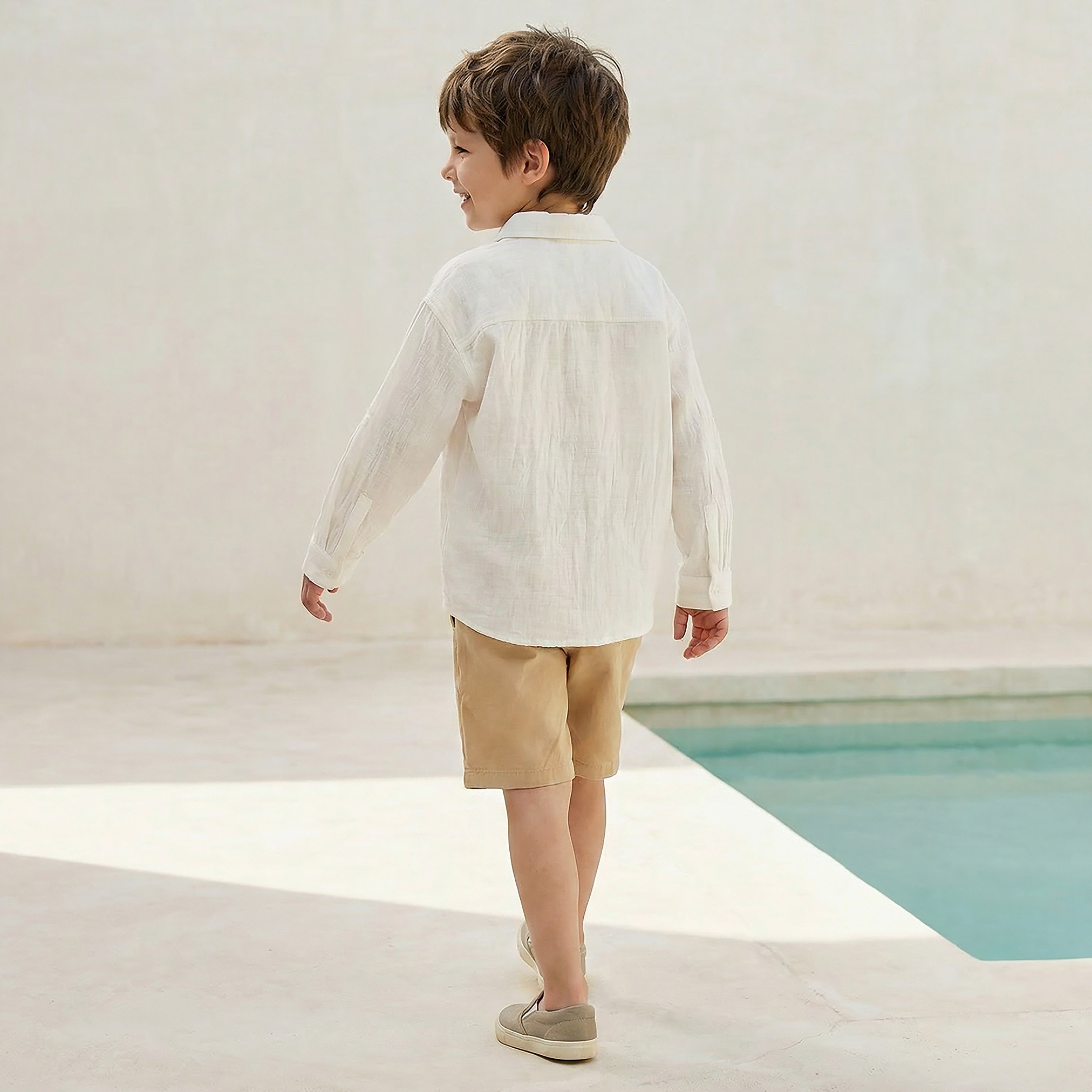 Eligo Long Sleeves Shirt with Textured Design-boys-clothing-shirts-image-3