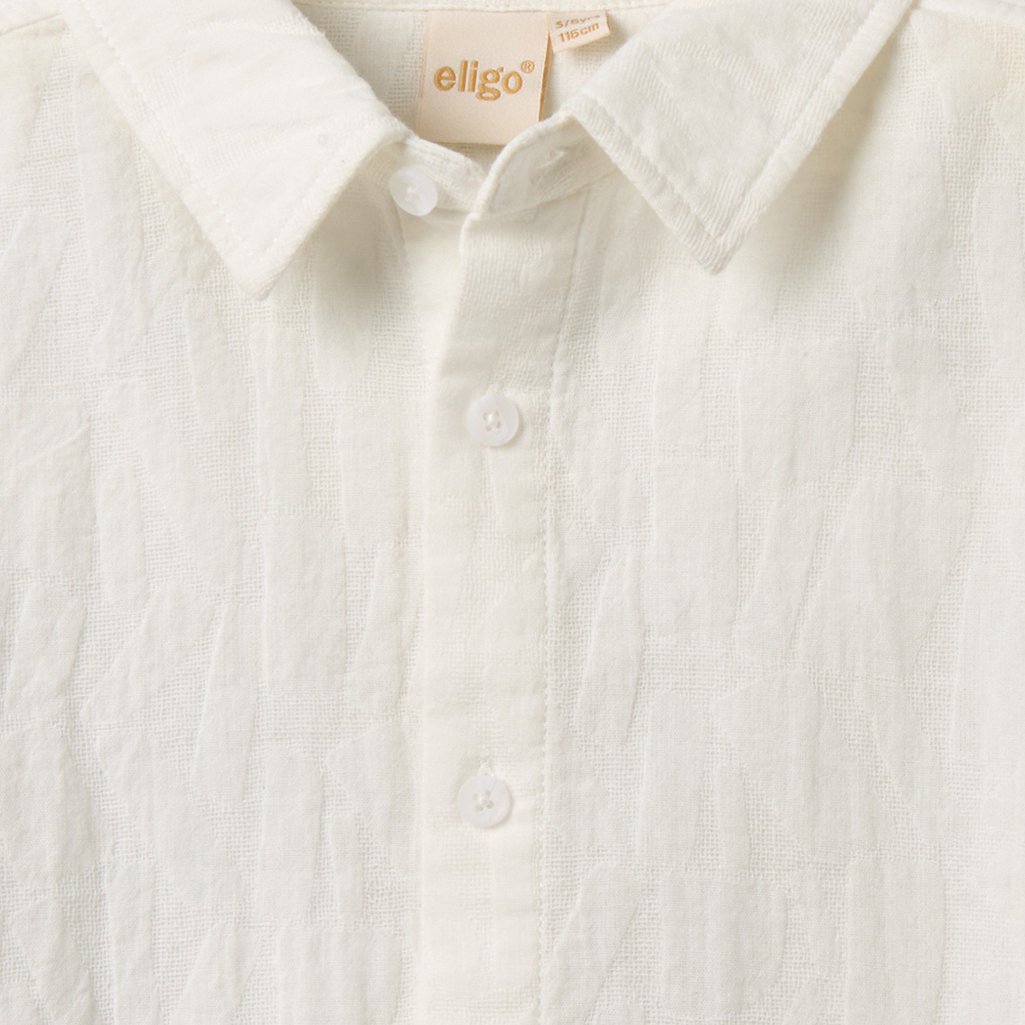 Eligo Long Sleeves Shirt with Textured Design-boys-clothing-shirts-image-4