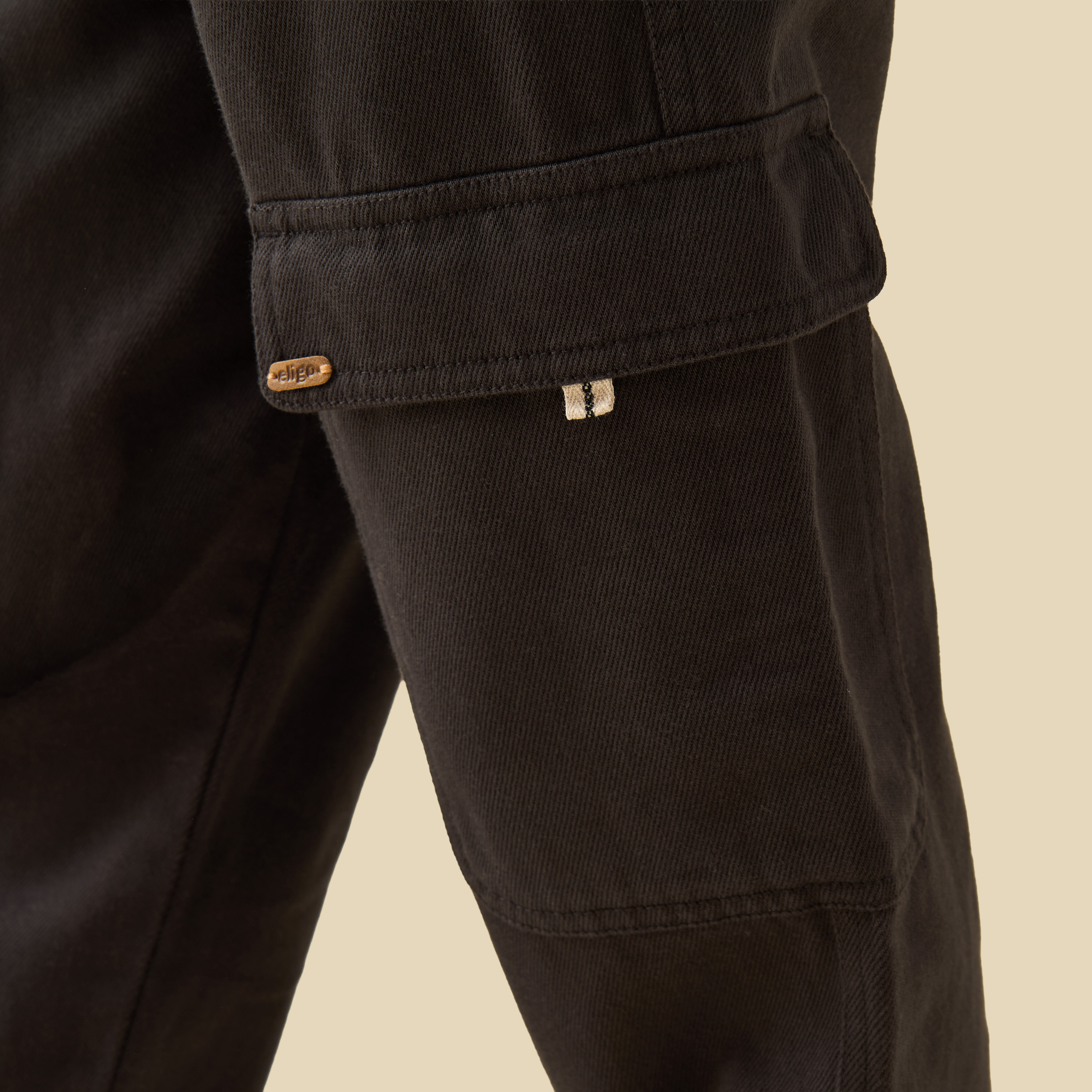 Eligo Trousers with Cargo Pockets, Elastic Waist-boys-clothing-bottoms-trousers-image-5