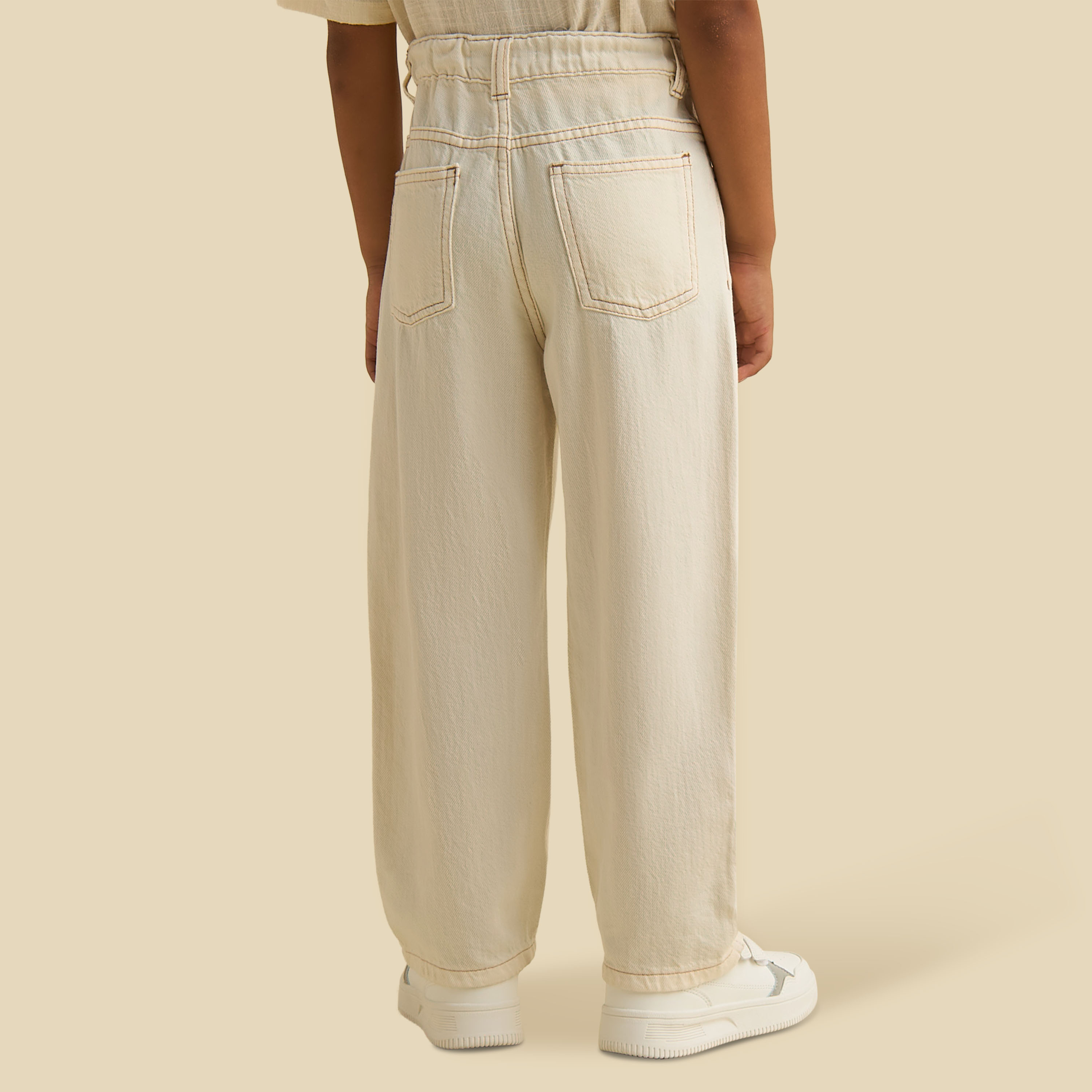 Eligo Trousers with Pockets, Buttoned Waist-boys-clothing-bottoms-trousers-image-3