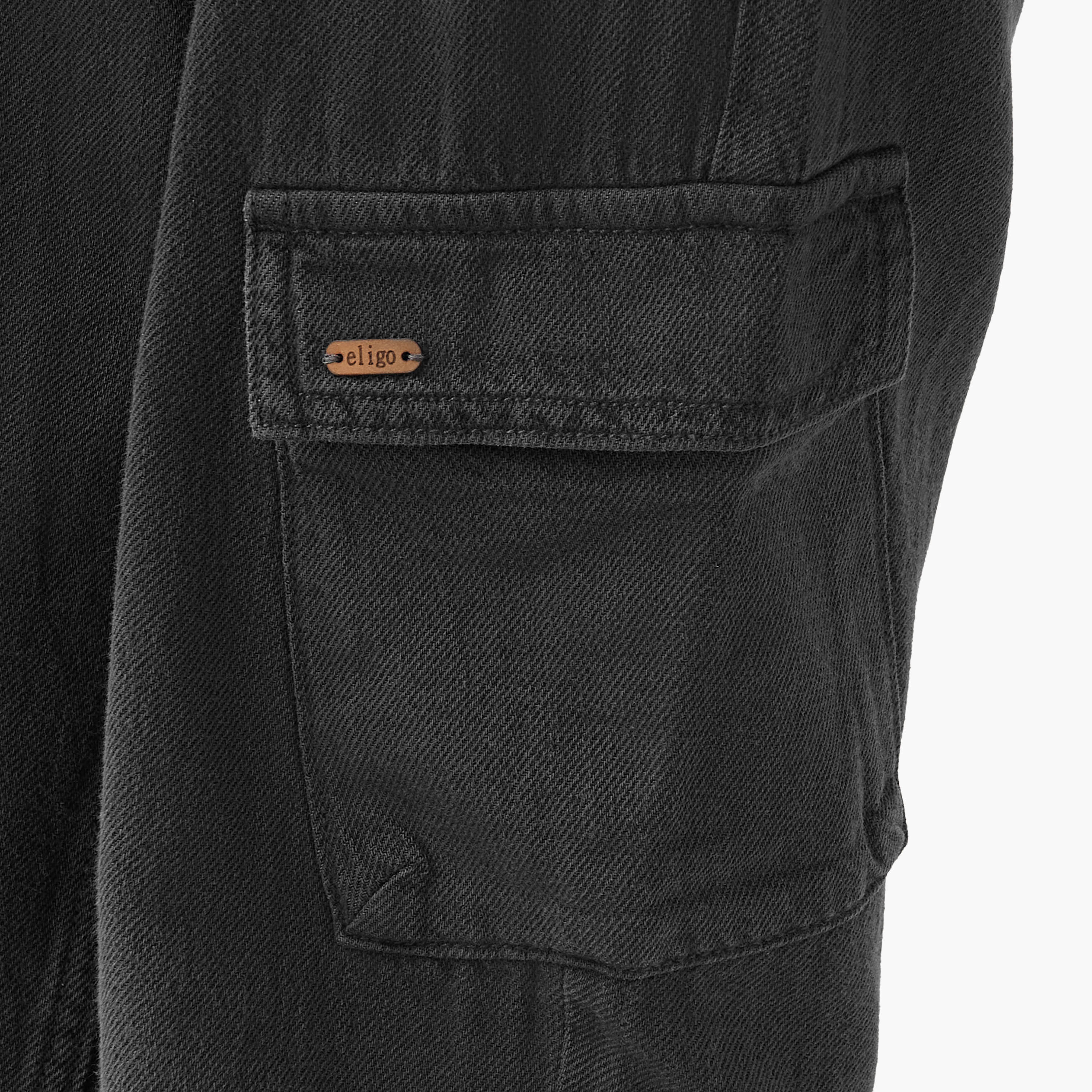 Eligo Regular Fit Trousers with Cargo Pockets. Elastic Waist-boys-clothing-bottoms-trousers-image-5