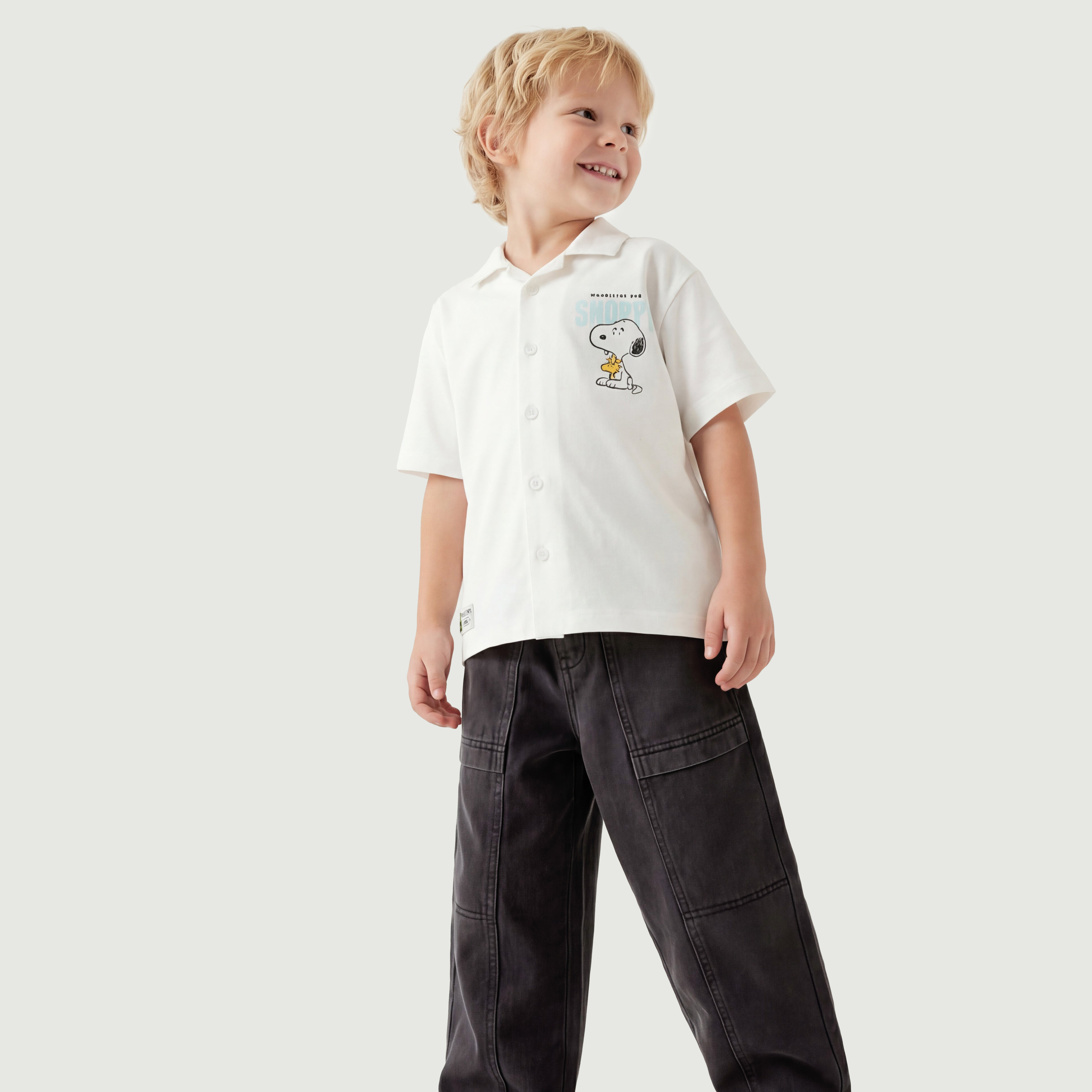 Eligo Trousers with Cargo Pockets, Elastic Waist-boys-clothing-bottoms-trousers-image-5