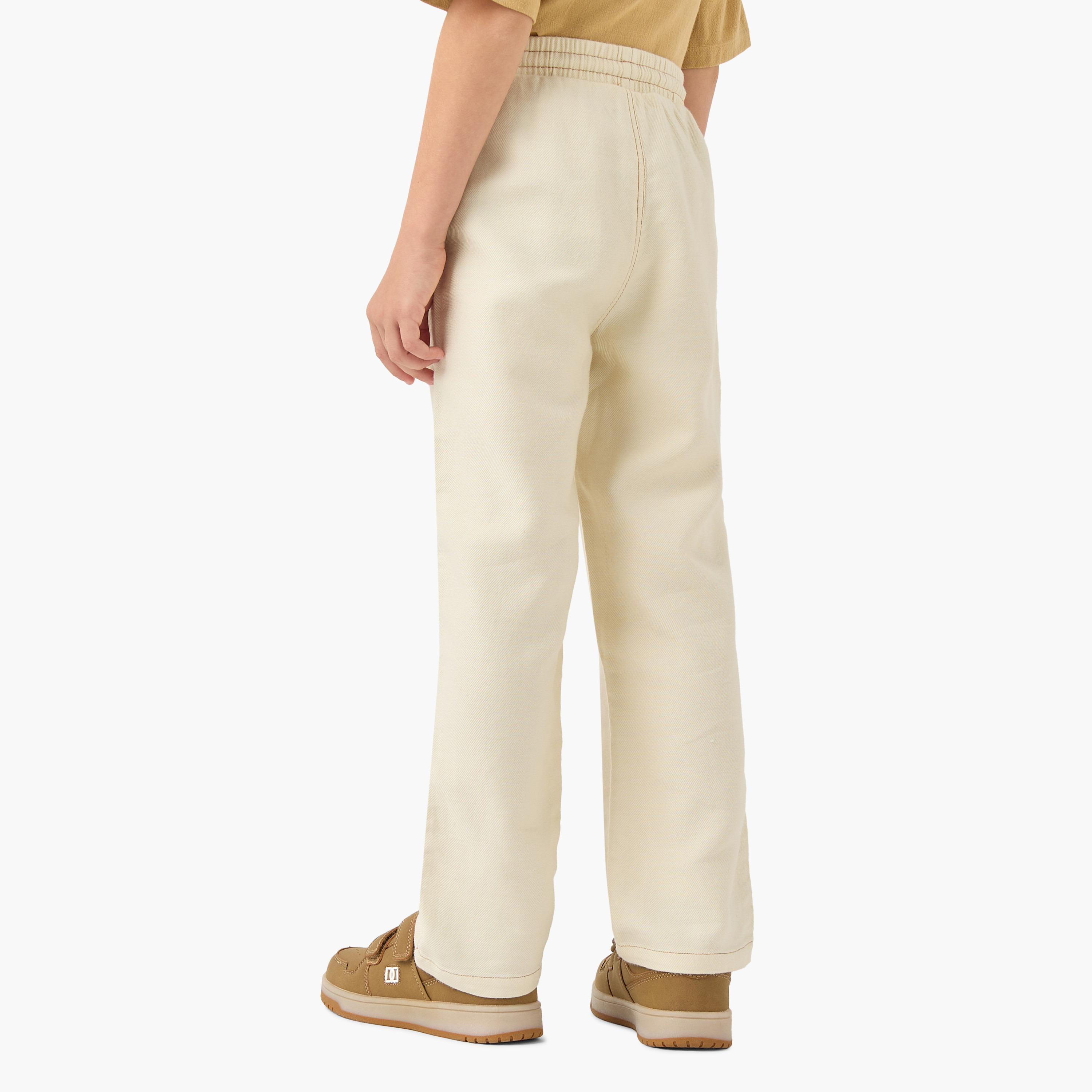Eligo Pull-On Pants with Pockets, Drawstring Elastic Waistband-boys-clothing-bottoms-trousers-image-3
