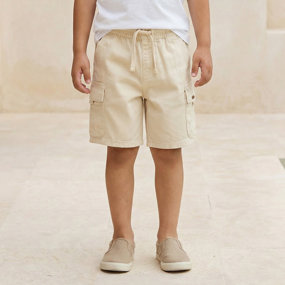 شورت طول الركبة برباط خصر مع جيوب من إليجو-boys-clothing-bottoms-shorts-image-5