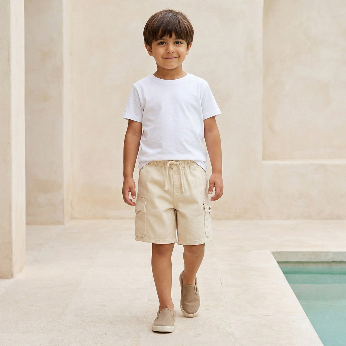 شورت طول الركبة برباط خصر مع جيوب من إليجو-boys-clothing-bottoms-shorts-image-4