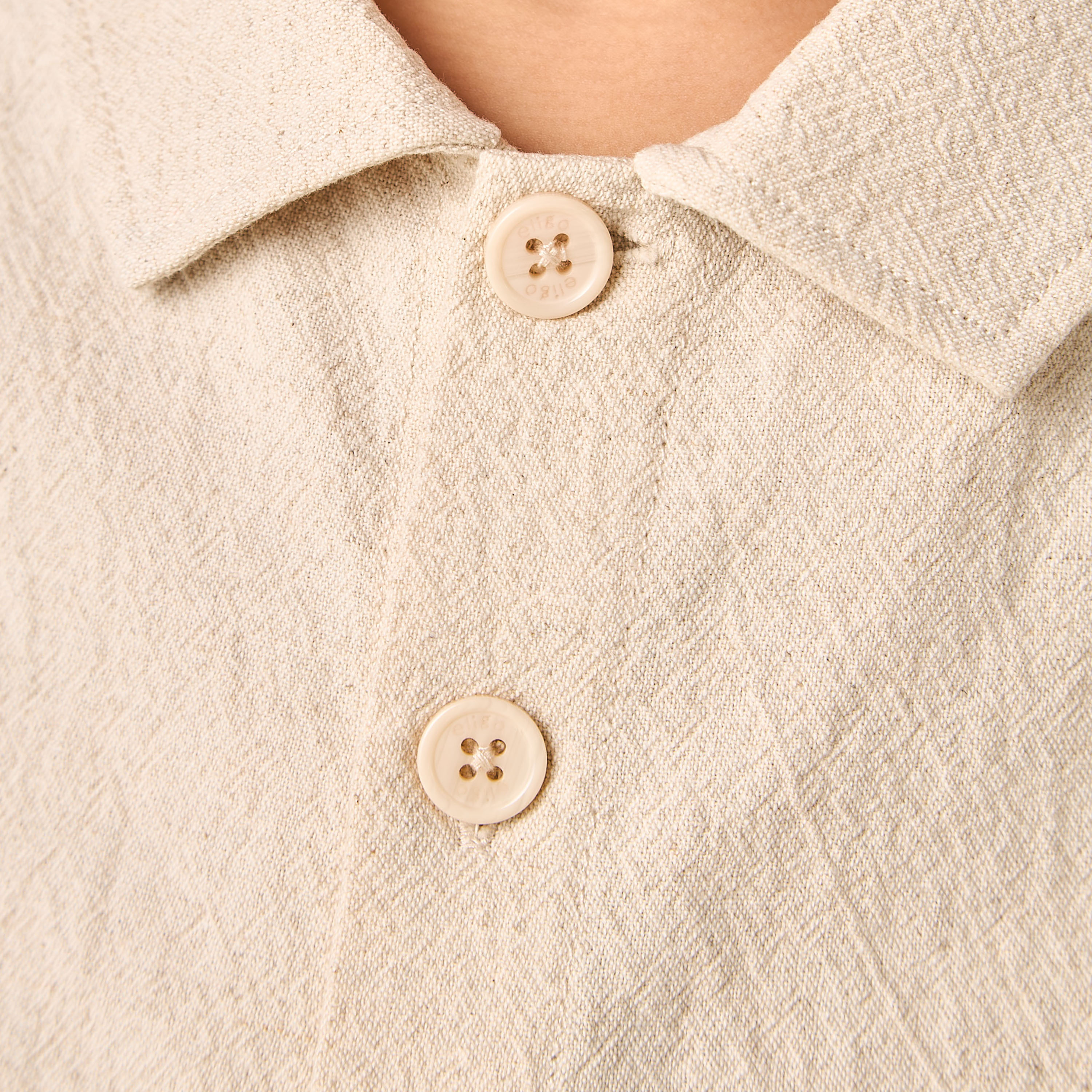 طقم بنطلون بارز الملمس وقميص بياقة عادية وأكمام طويلة من إليجو-baby-boys-clothing-winterwear-setsandcoords-image-1