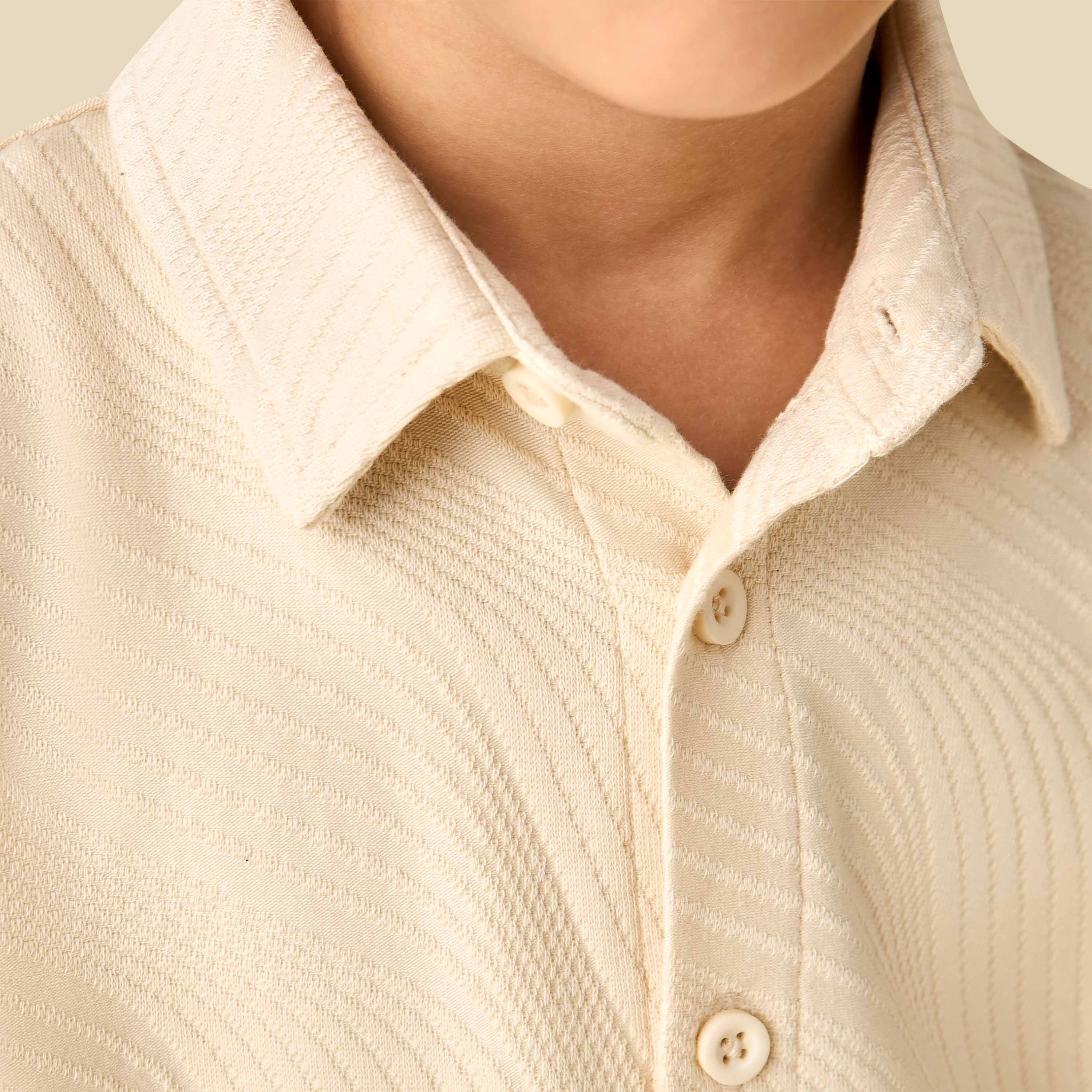 Eligo Collared Neck Short Sleeve Shirt and Shorts Set with Pockets-baby-boys-clothing-setsandcoords-image-6