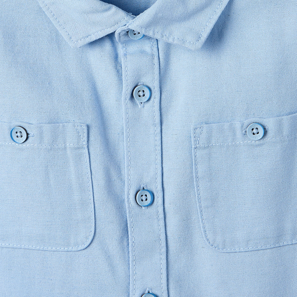 Eligo Collared Short Sleeves Shirt and Shorts Set with Pockets-boys-clothing-setsandcoords-image-5