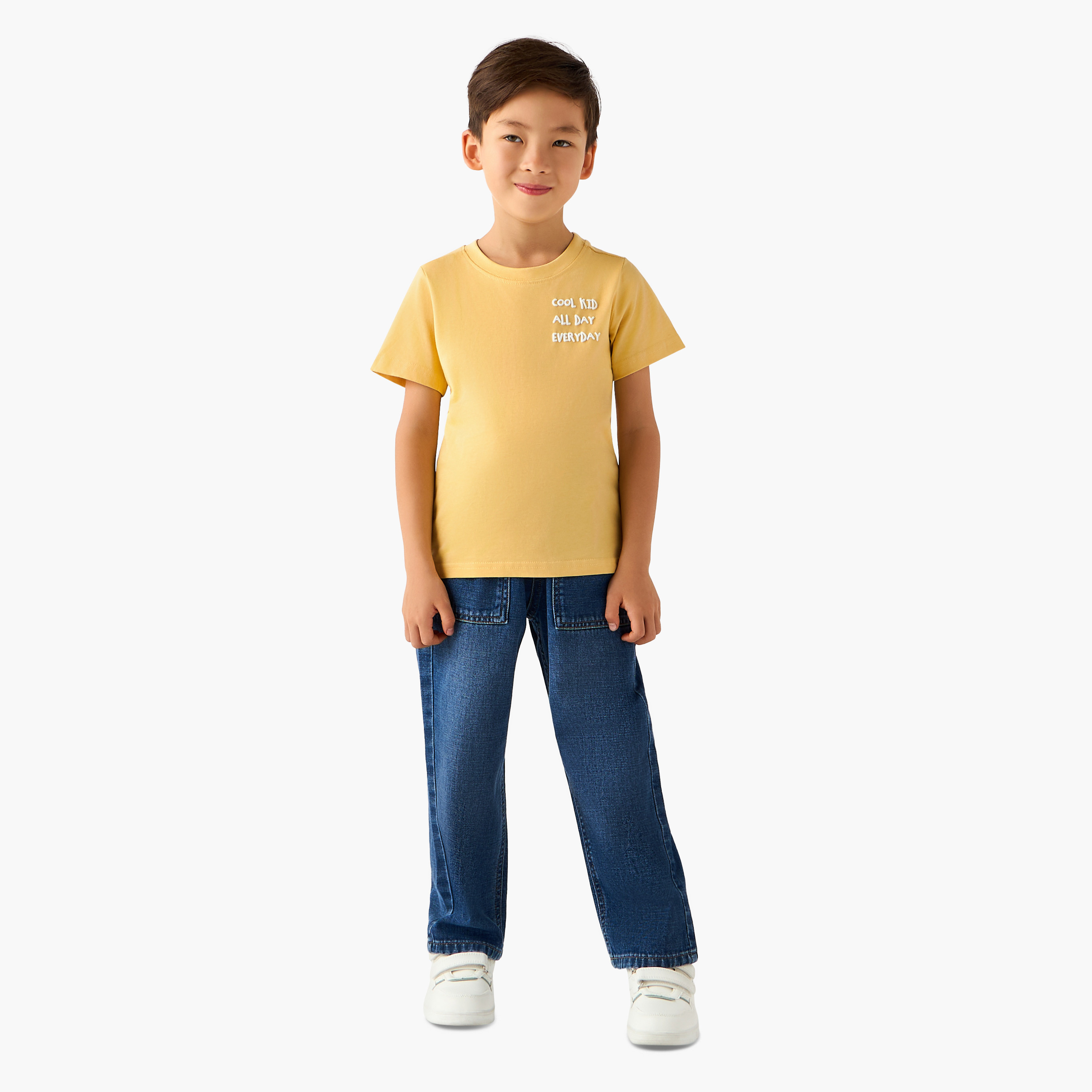 Juniors Mid-Rise Regular Fit Jeans with Drawstring Closure-baby-boys-clothing-bottoms-jeans-image-2