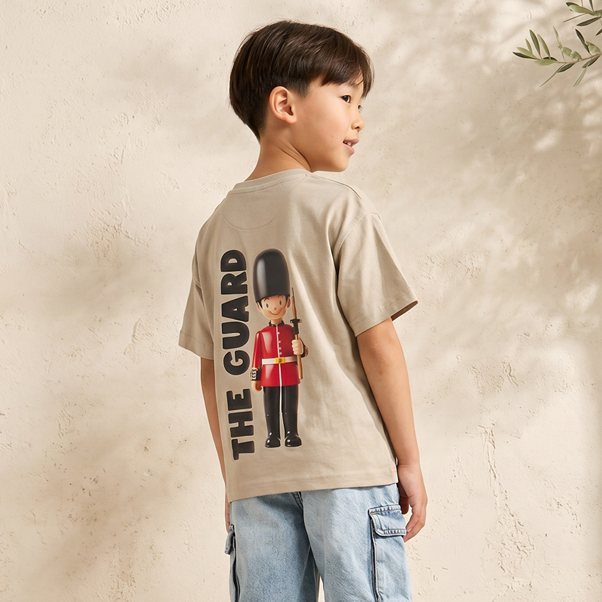 Lee Cooper Crew Neck Short Sleeve T-shirt with Print-boys-clothing-tshirtsandpolos-image-1