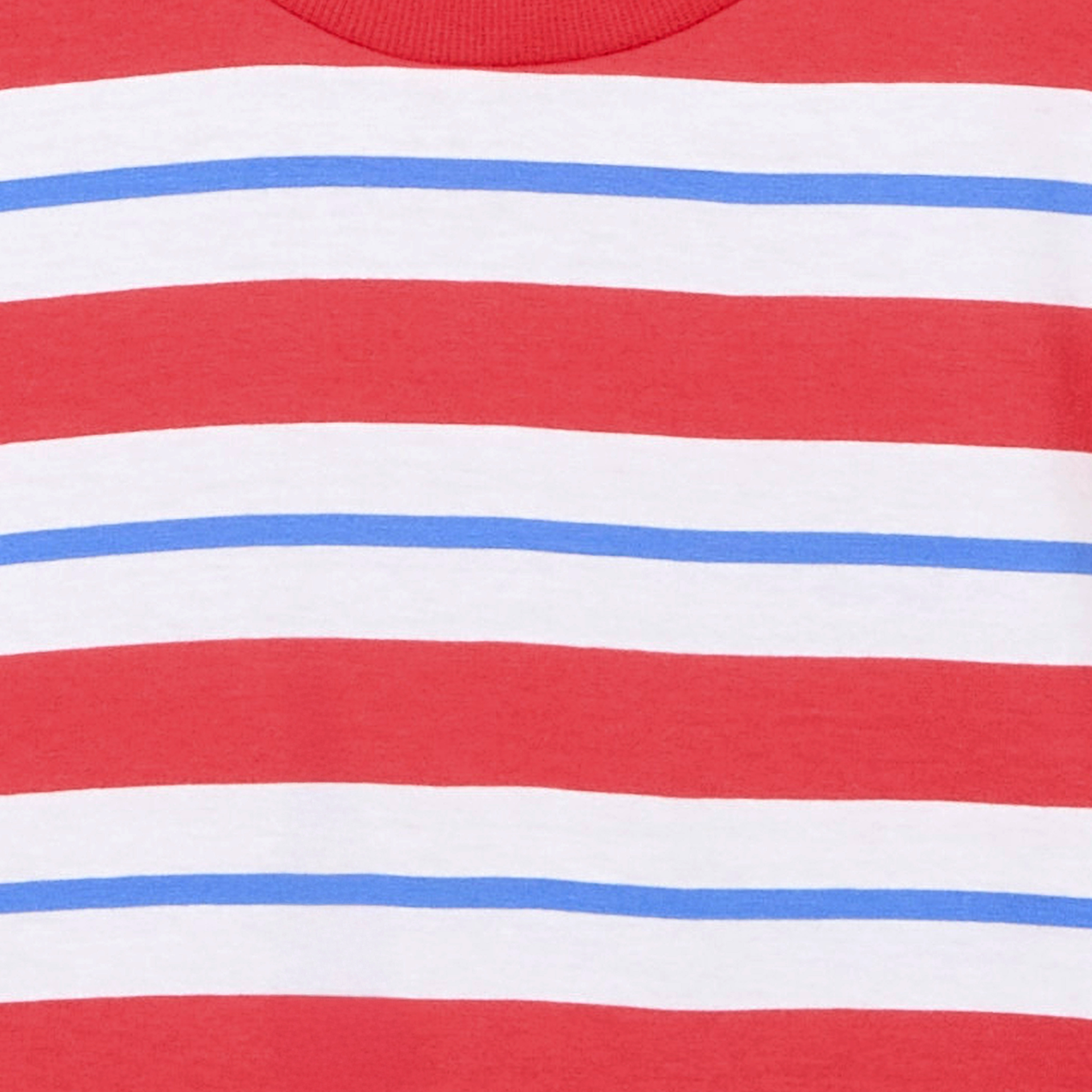 Lee Cooper Crew Neck Short Sleeves T-shirt with Stripes-boys-clothing-tshirtsandpolos-image-4