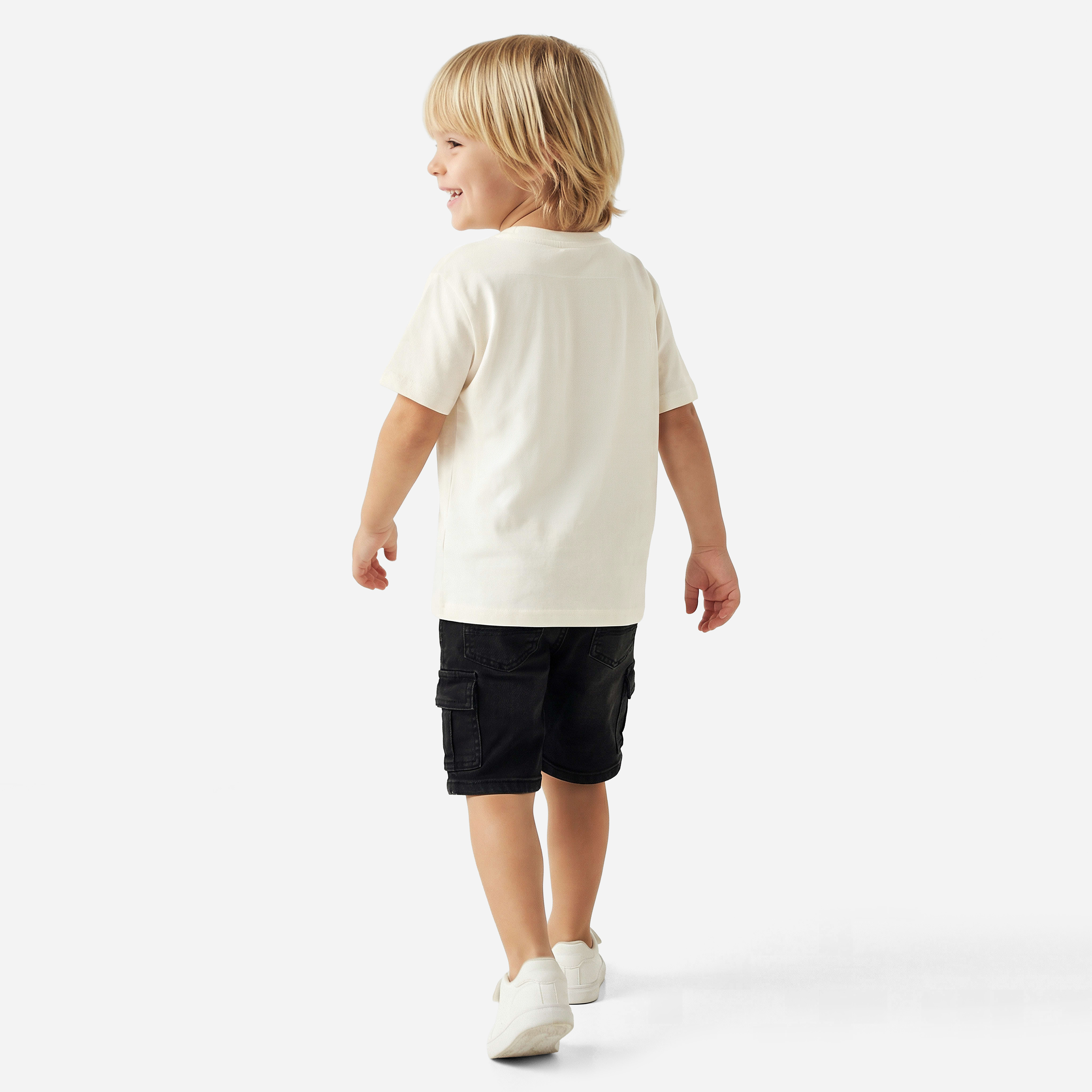 Lee Cooper Crew Neck Short Sleeves T-shirt with Marine Print-boys-clothing-tshirtsandpolos-image-3