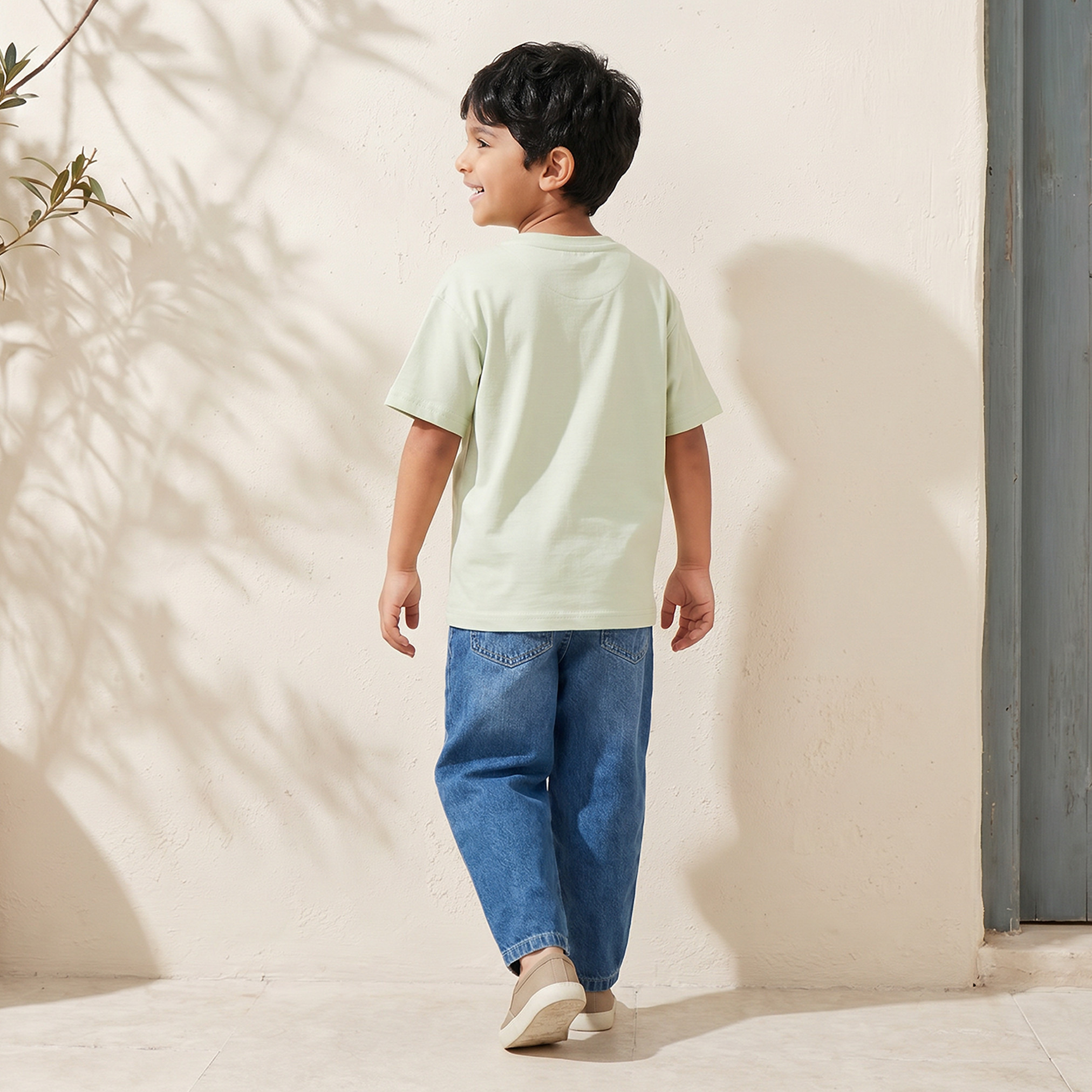 Lee Cooper Crew Neck Short Sleeves T-shirt with Varsity Print-boys-clothing-tshirtsandpolos-image-3