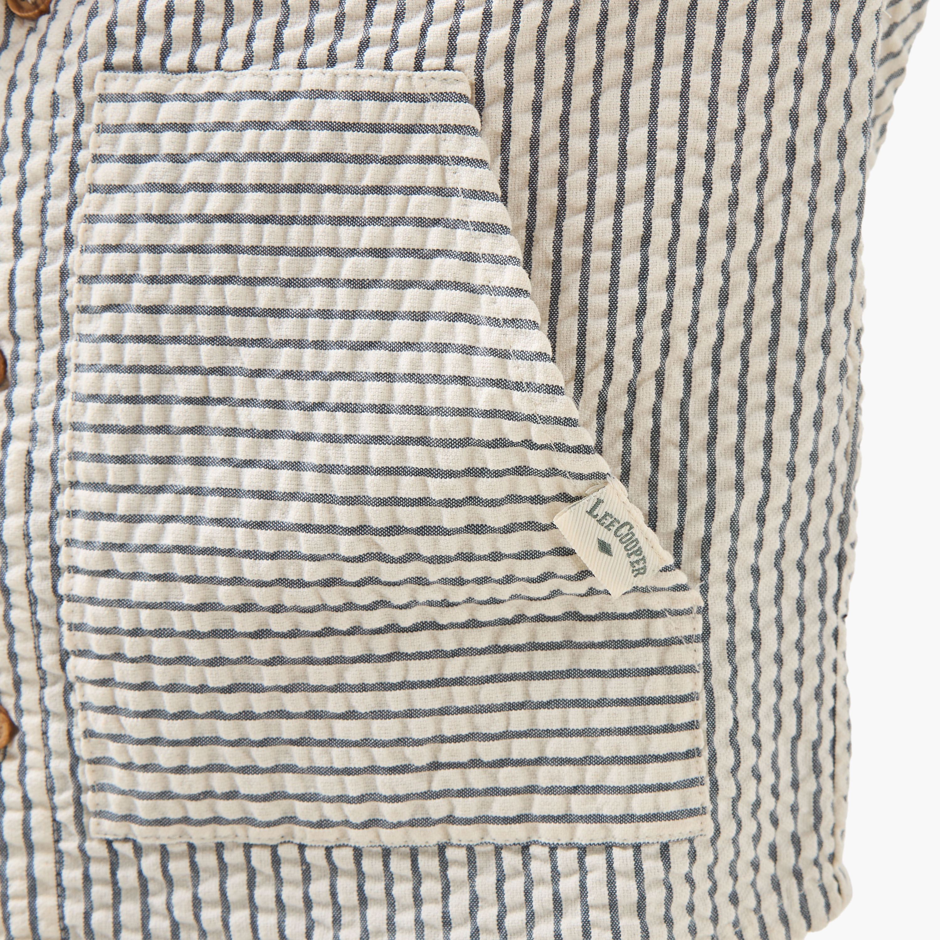 Lee Cooper Short Sleeve Shirt with Stripes-boys-clothing-shirts-image-5