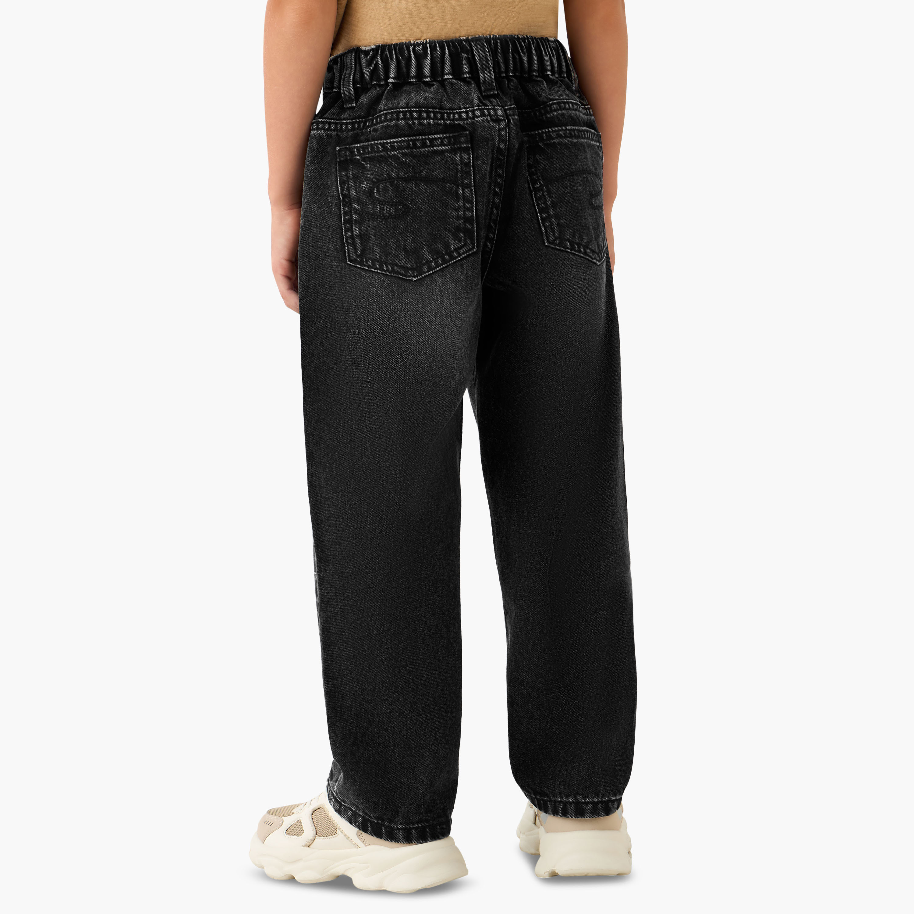 Lee Cooper Jeans with Elasticated Waist-baby-boys-clothing-bottoms-jeans-image-3