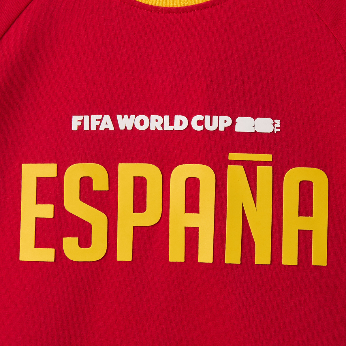 FIFA Crew Neck Short Sleeves T-shirt and Shorts Set with Espana World Cup Print-boys-clothing-sportswear-sets-image-5