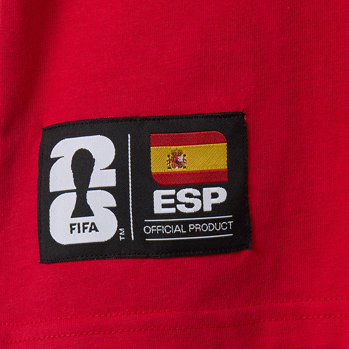 FIFA Crew Neck Short Sleeves T-shirt and Shorts Set with Espana World Cup Print-boys-clothing-sportswear-sets-image-6