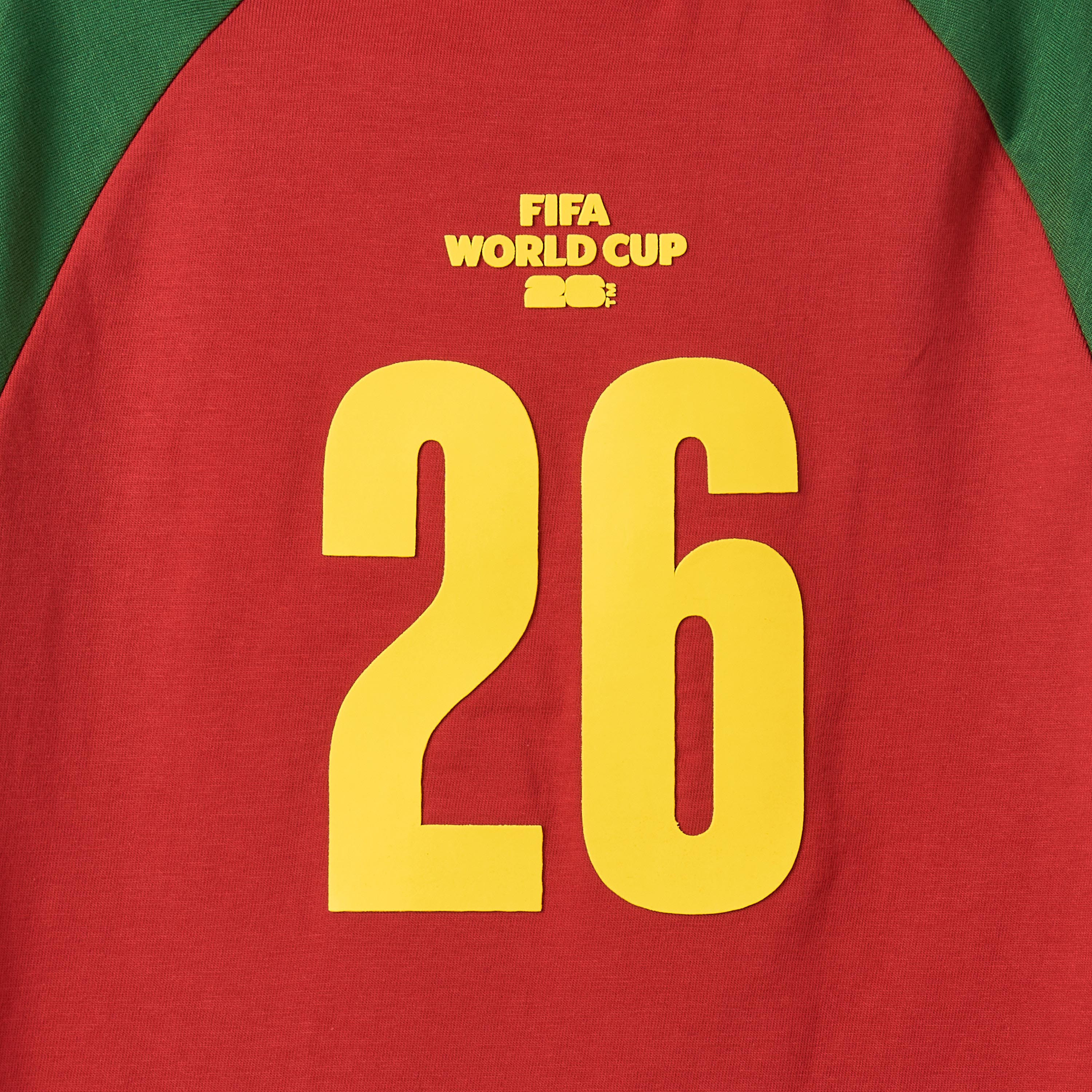 FIFA Crew Neck Short Sleeves T-shirt and Shorts Set with Portugal Print-boys-clothing-sportswear-sets-image-5