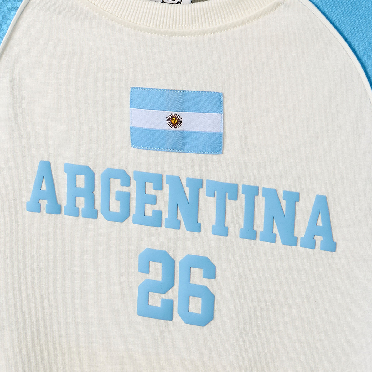 FIFA Crew Neck Short Sleeves T-shirt and Shorts Set with Argentina Print-boys-clothing-sportswear-sets-image-5