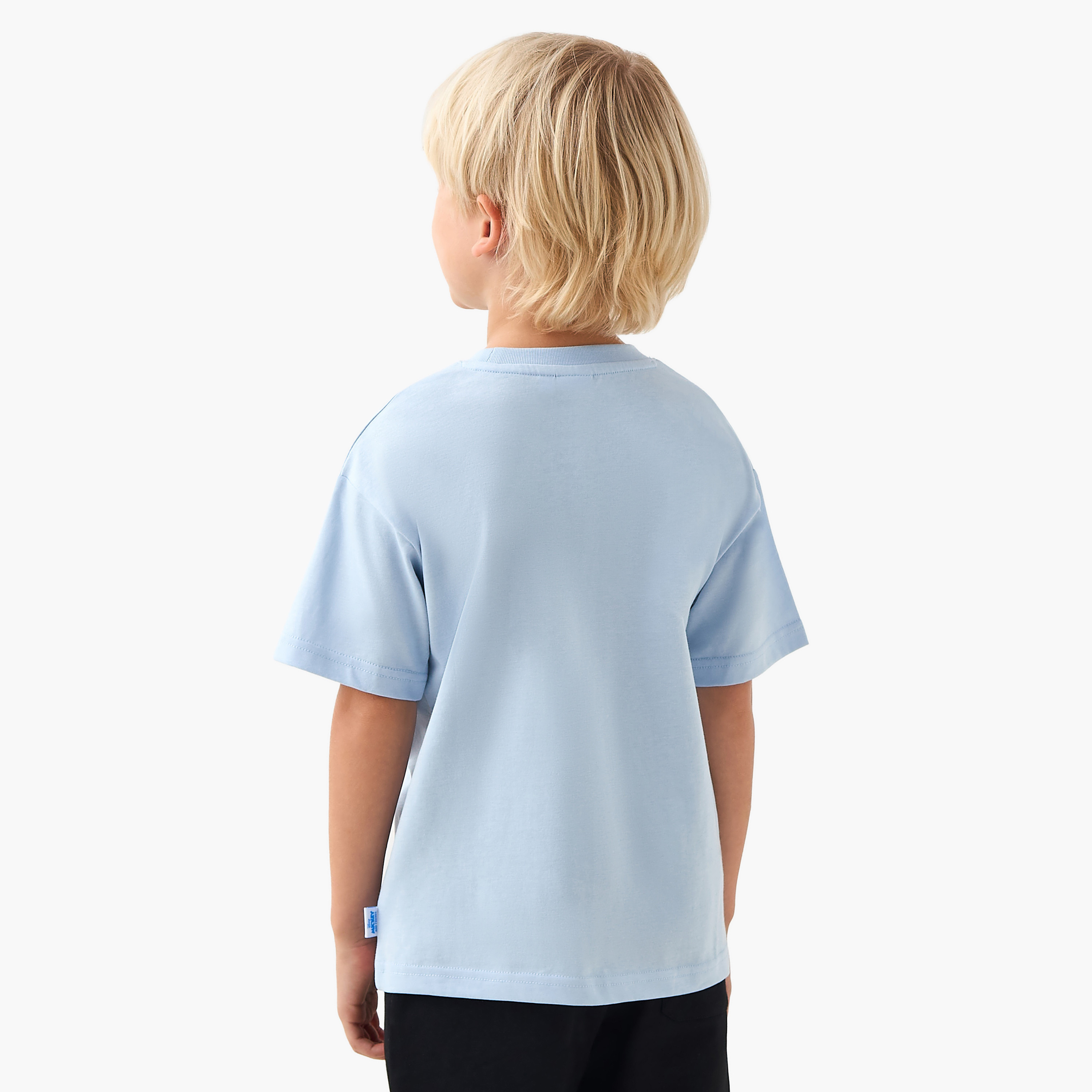 Disney Crew Neck Short Sleeves T-shirt with Donald Duck Print-boys-clothing-tshirtsandpolos-image-3