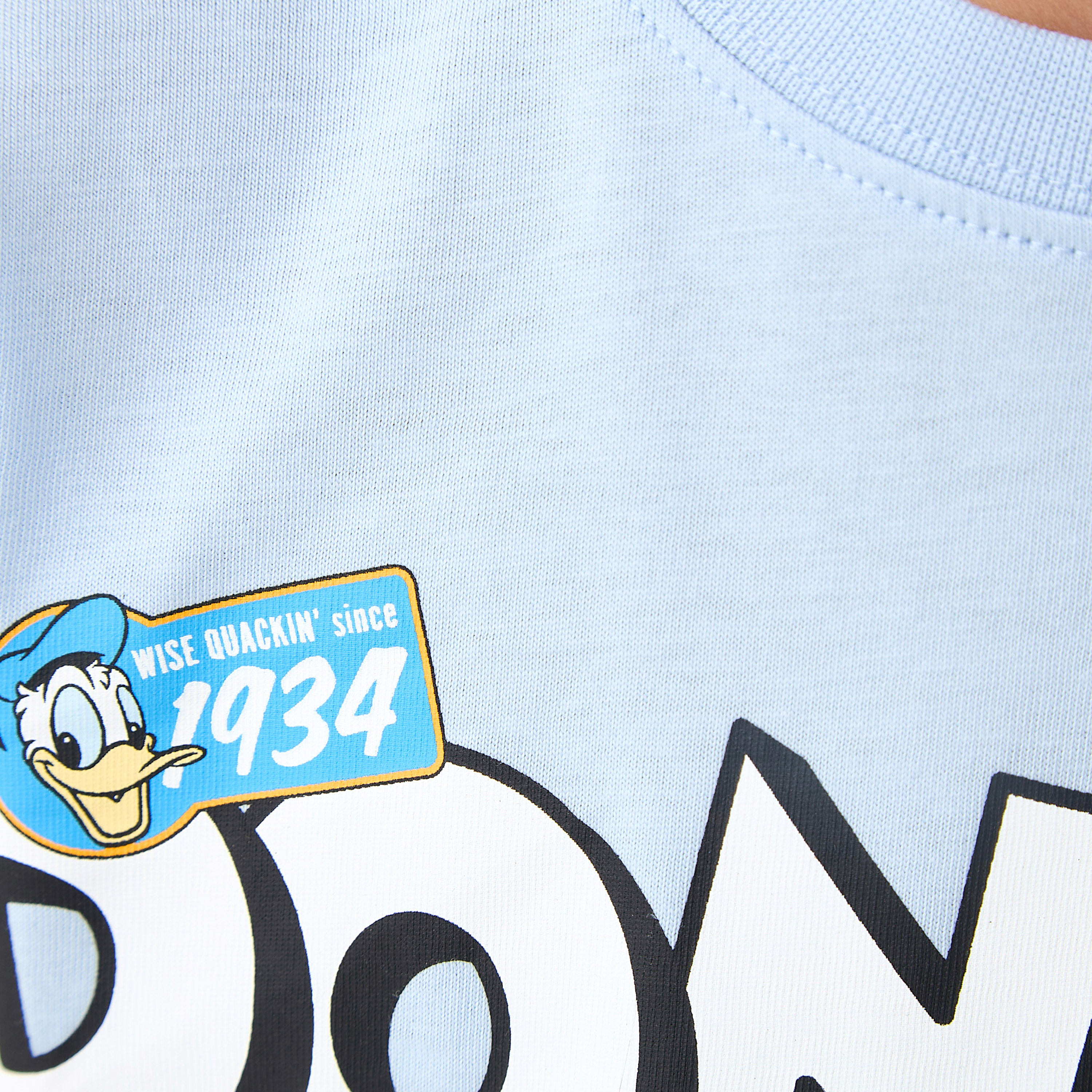 Disney Crew Neck Short Sleeves T-shirt with Donald Duck Print-boys-clothing-tshirtsandpolos-image-5