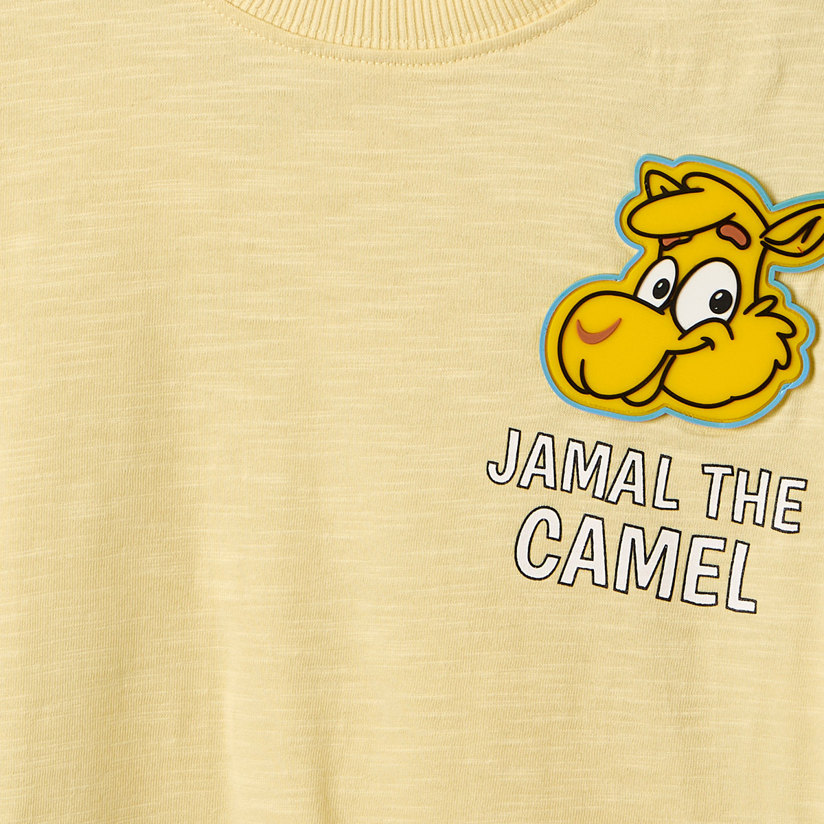 PIXITOON Crew Neck Short Sleeves T-shirt with Jamal the Camel Print-boys-clothing-tshirtsandpolos-image-4