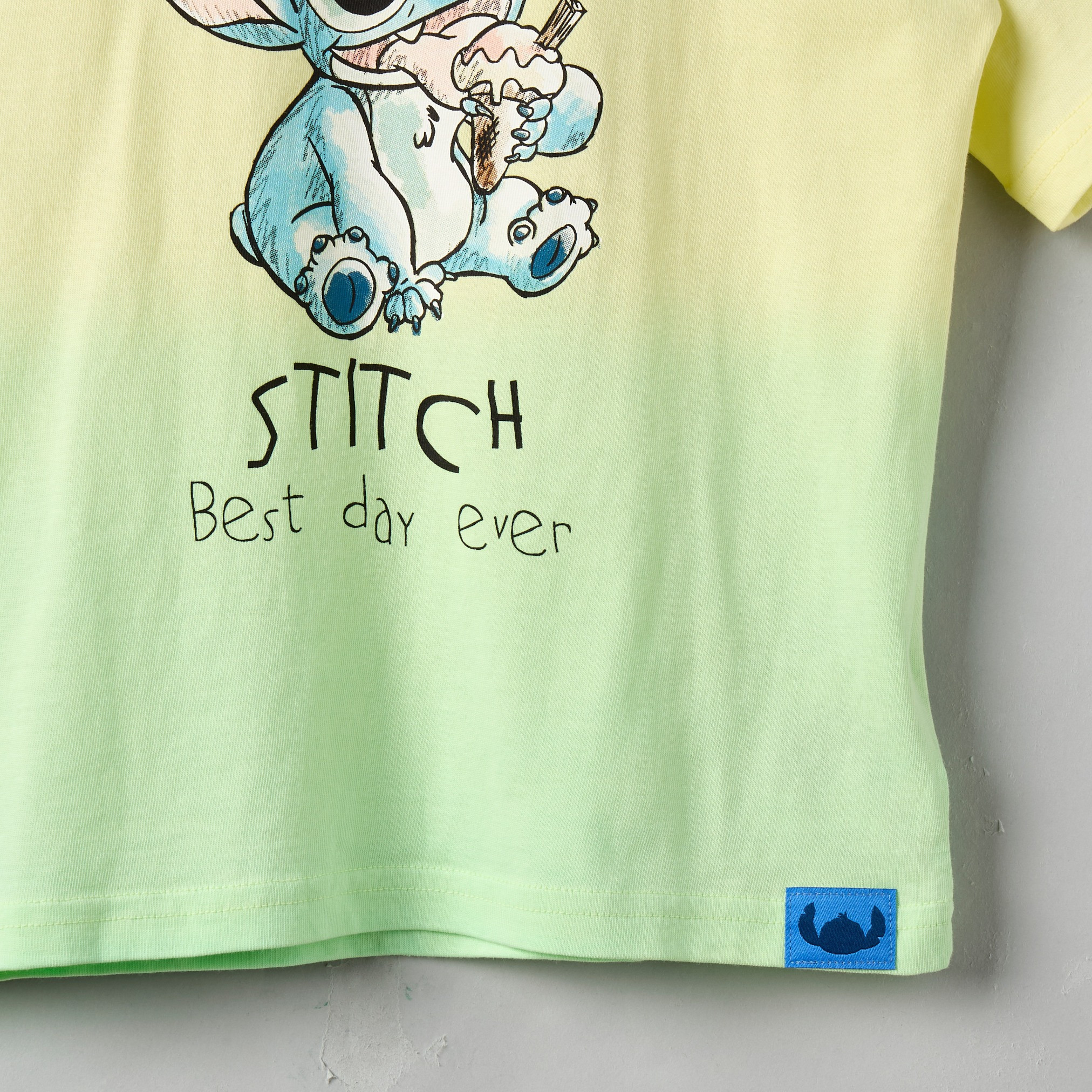 طقم شورت وتيشيرت بياقة ضيقة وأكمام قصيرة وطبعات ستيتش من ديزني-boys-clothing-setsandcoords-image-7