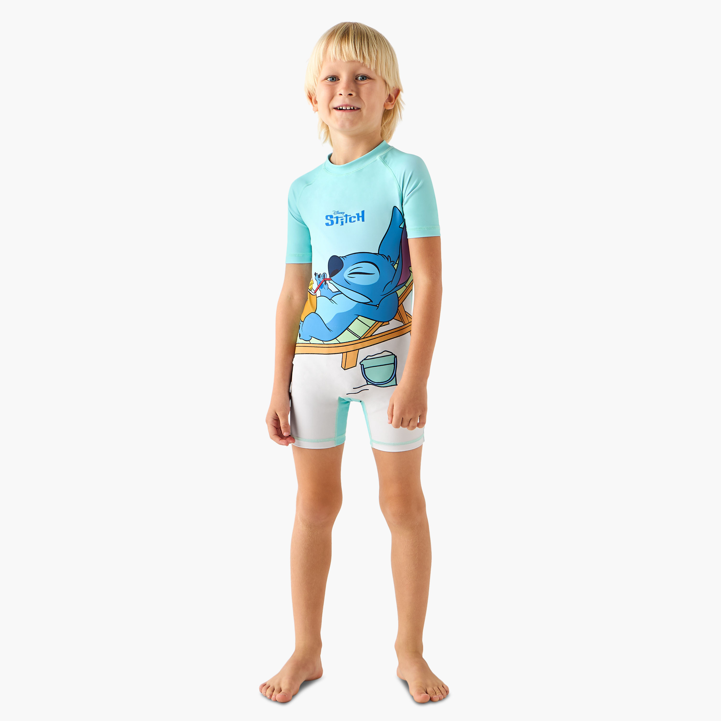 Disney Boys Raglan Sleeve Swimsuit-boys-clothing-swimwear-image-2