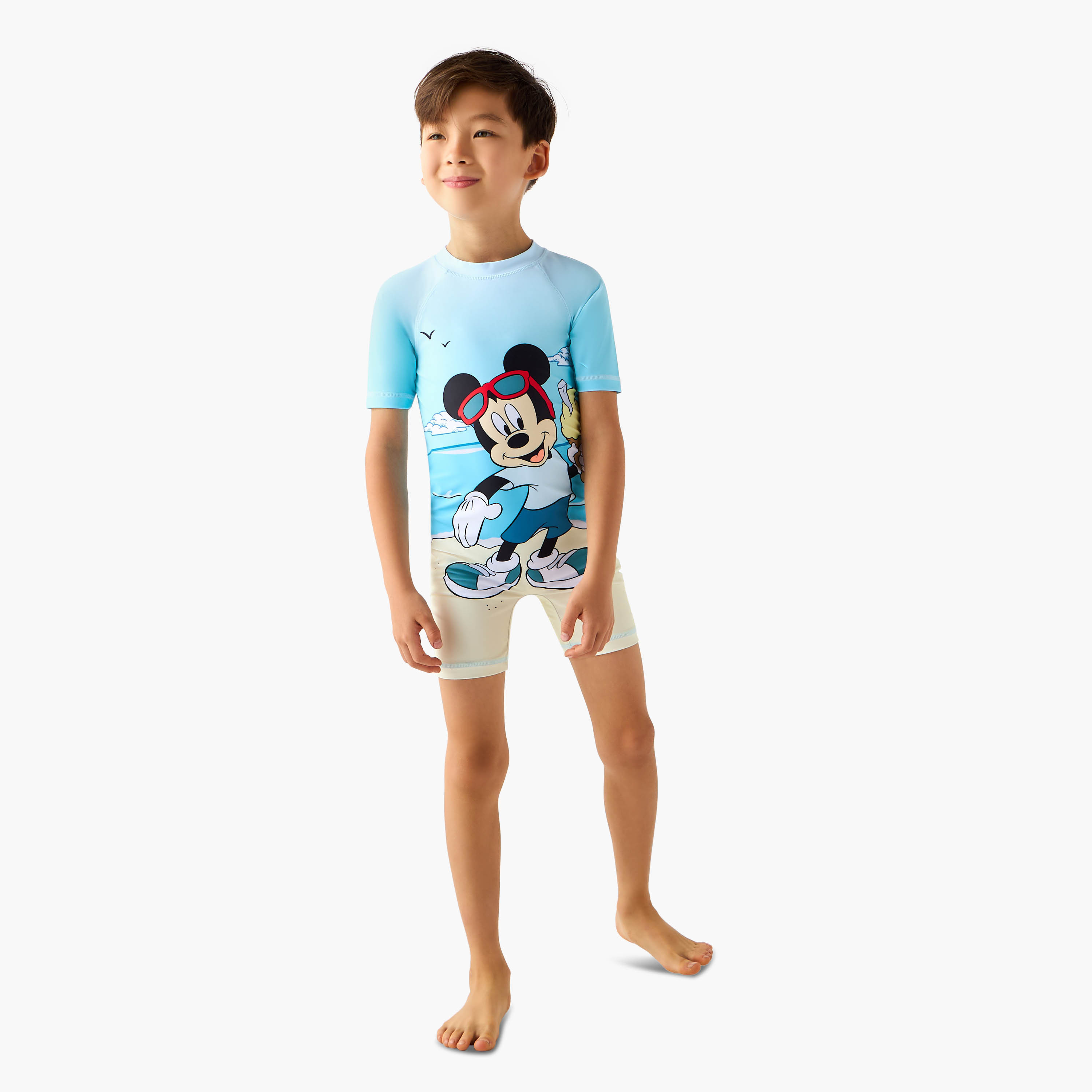 Disney Boys Mickey Mouse Print Swimsuit-boys-clothing-swimwear-image-2