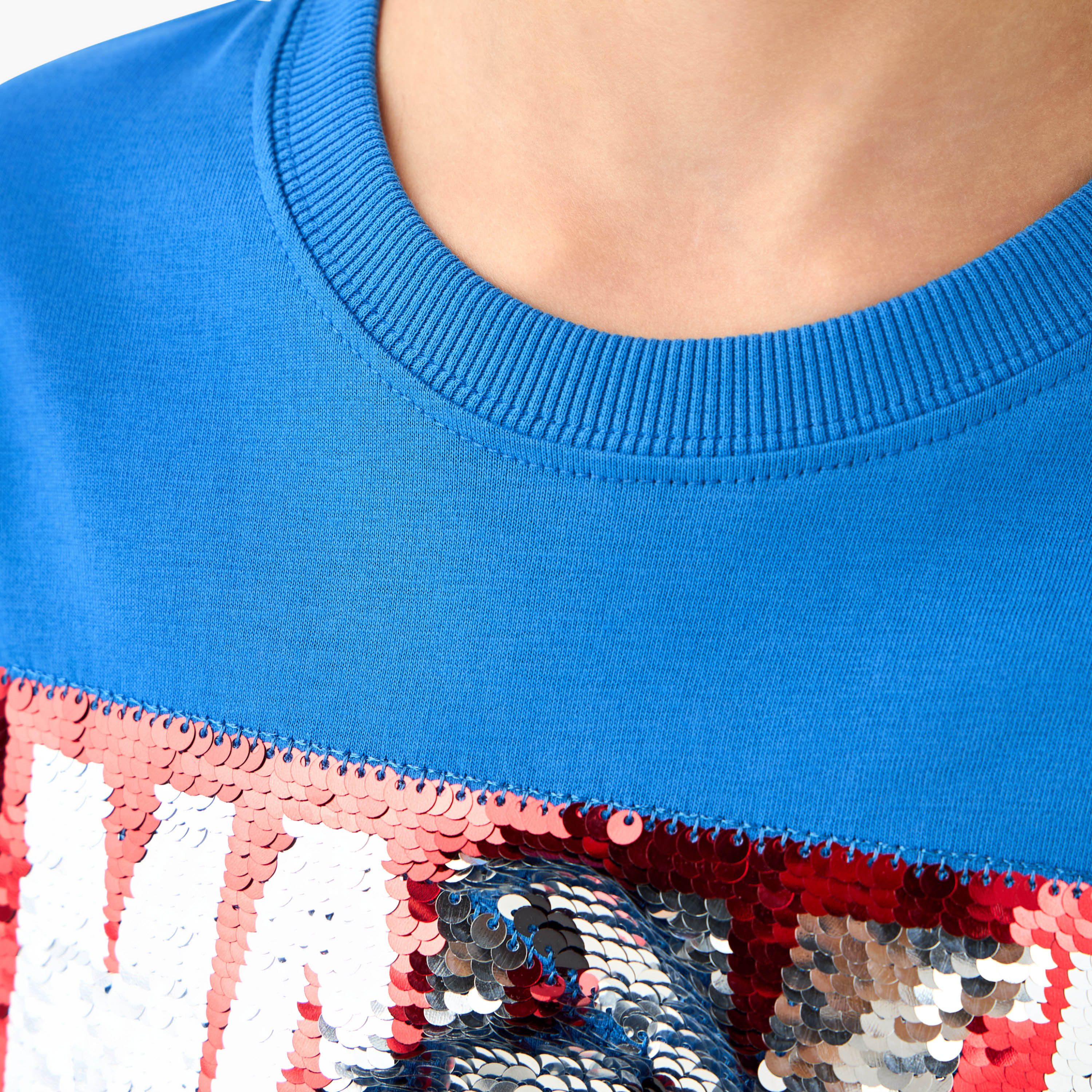 Crew Neck Short Sleeves T-shirt with Avengers Print-boys-clothing-tshirtsandpolos-image-5