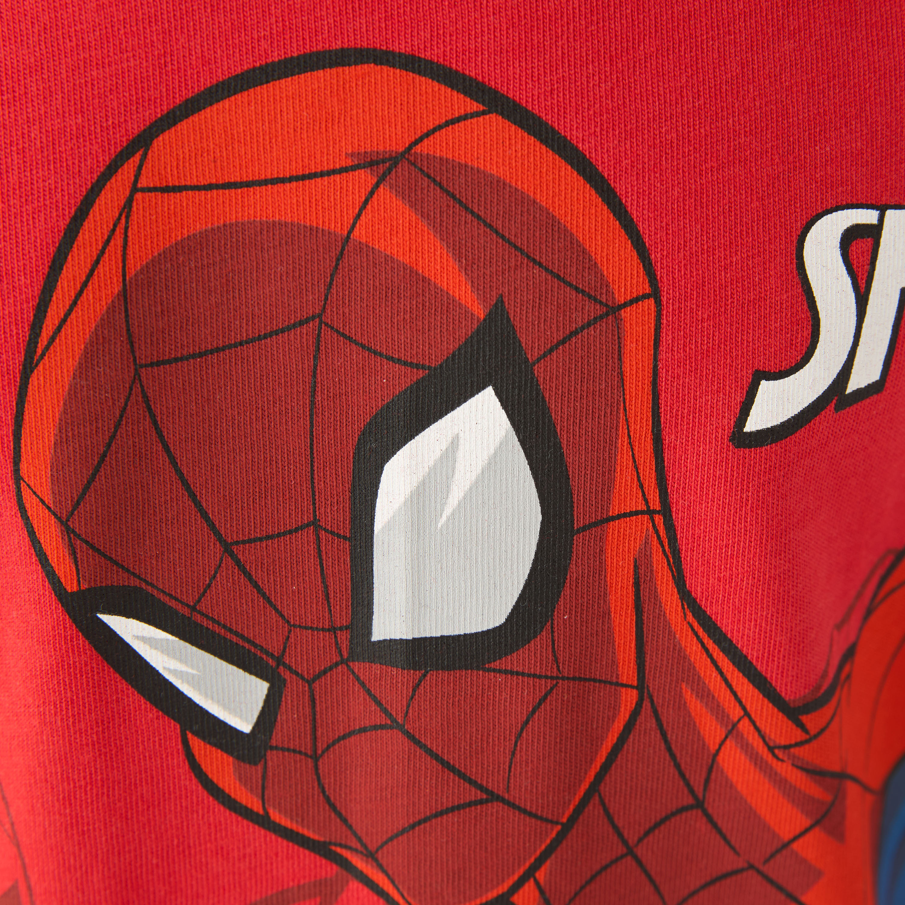 Crew Neck Short Sleeves T-shirt with Spider-Man Print-boys-clothing-tshirtsandpolos-image-5