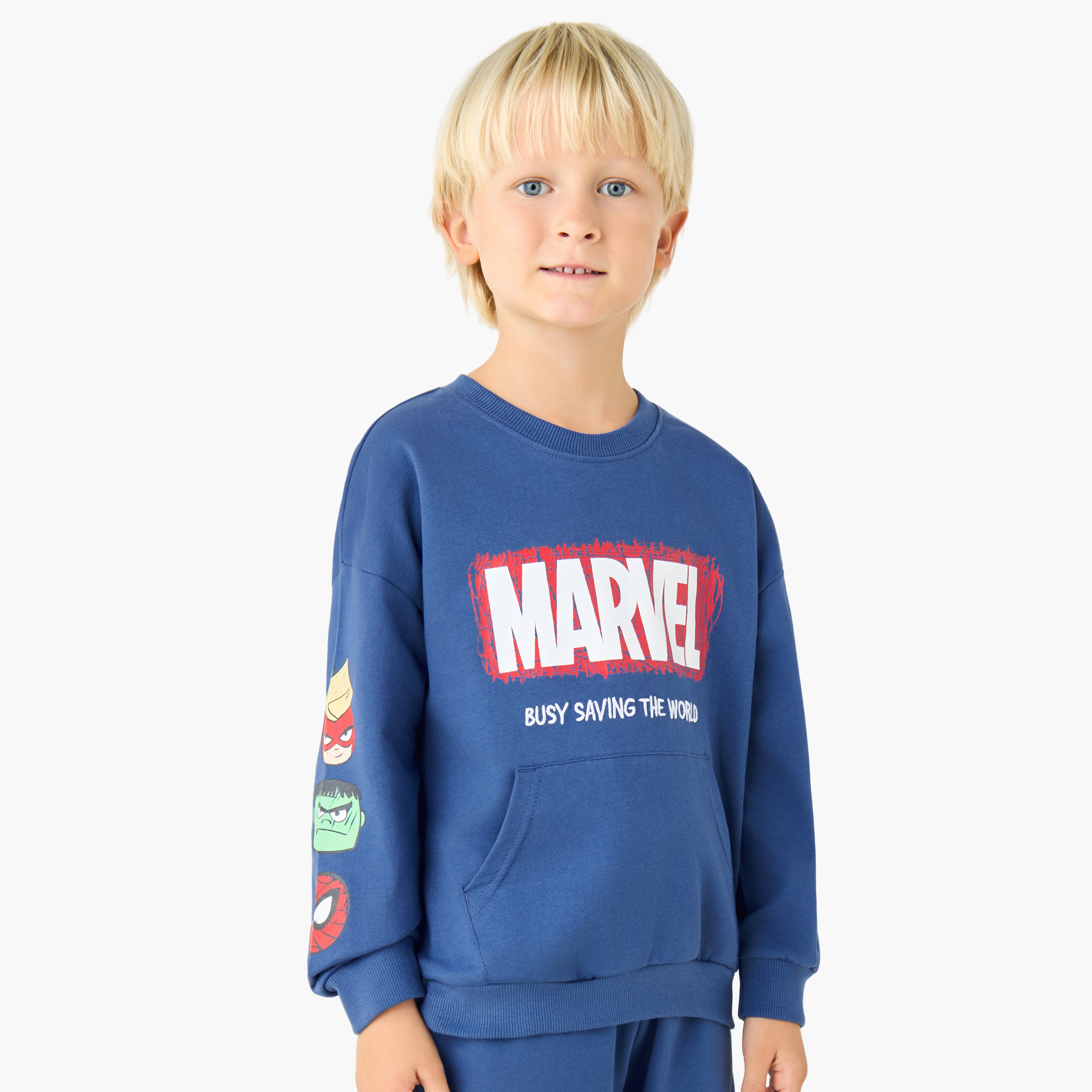 طقم شورت بجيوب وسويت شيرت بأكمام طويلة ورقبة مستديرة-baby-boys-clothing-winterwear-setsandcoords-image-6