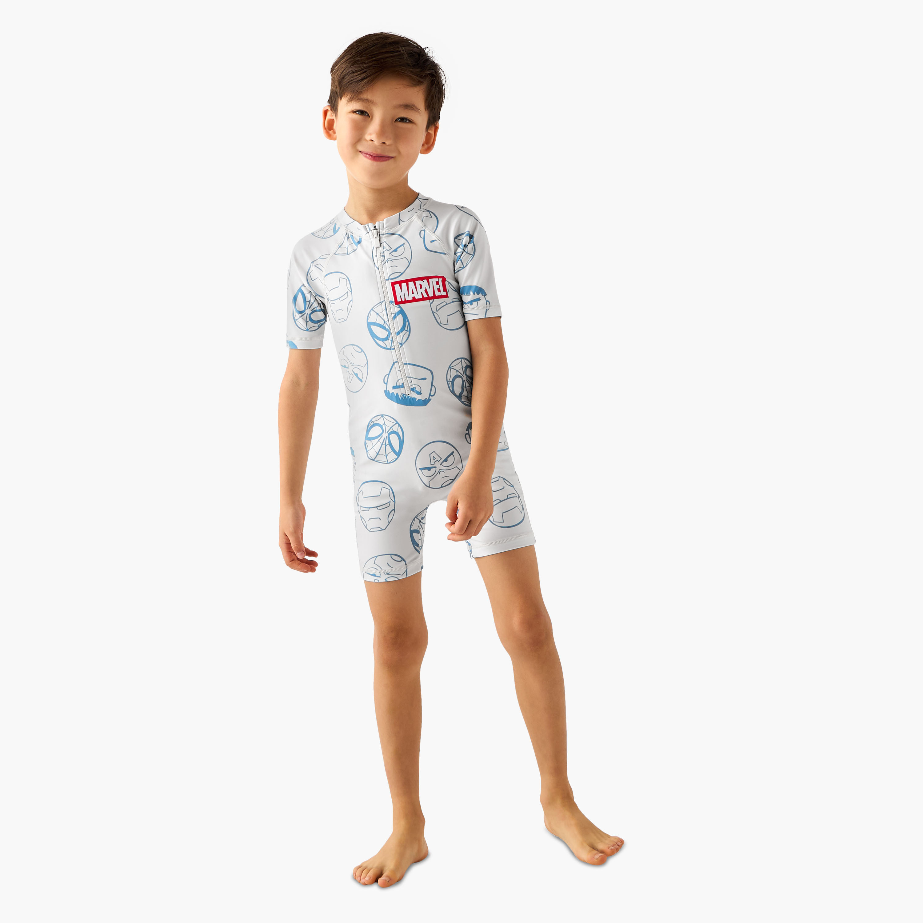 Boys Raglan Sleeve Swimsuit-boys-clothing-swimwear-image-2
