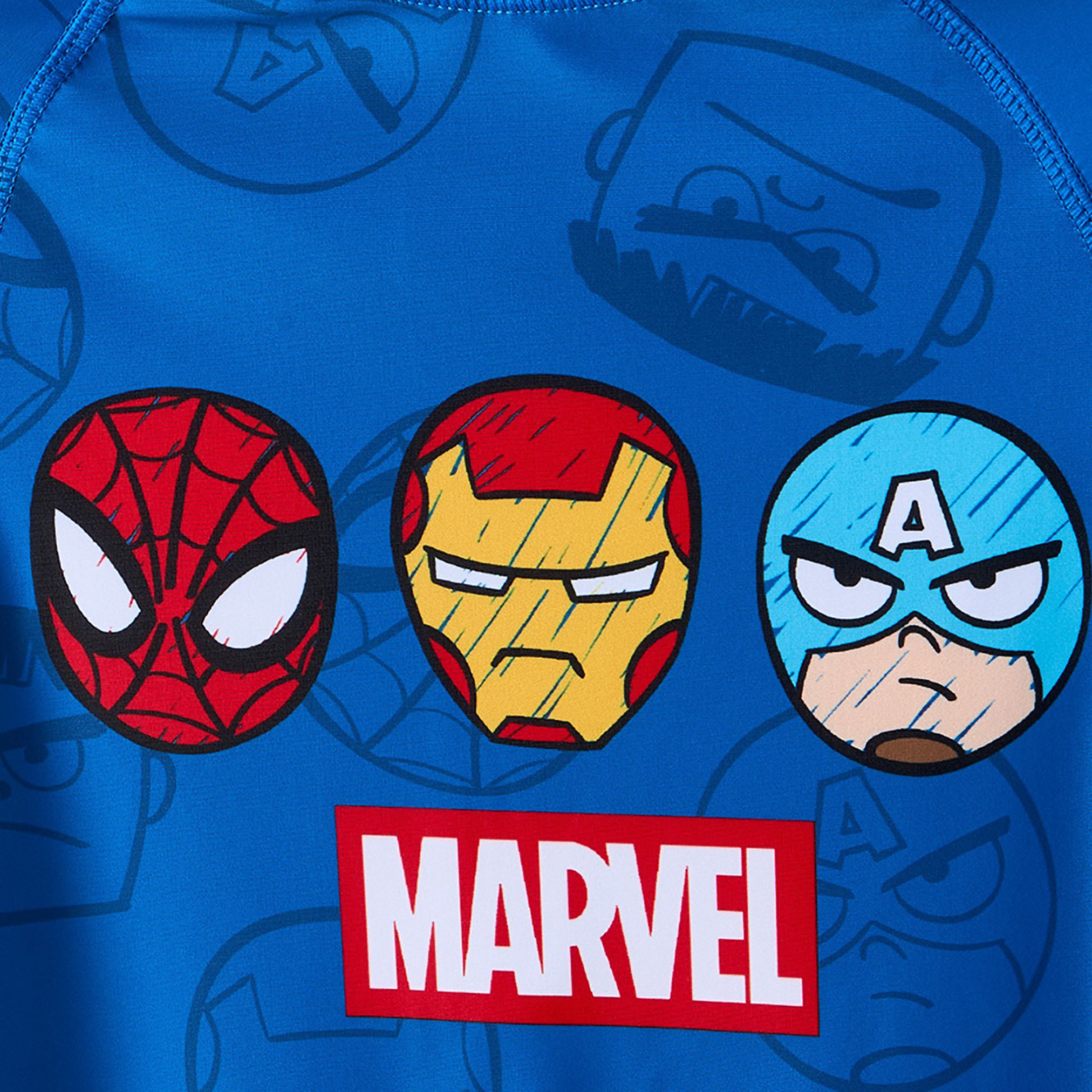 Boys Spider-Man Print Swimsuit-boys-clothing-swimwear-image-4
