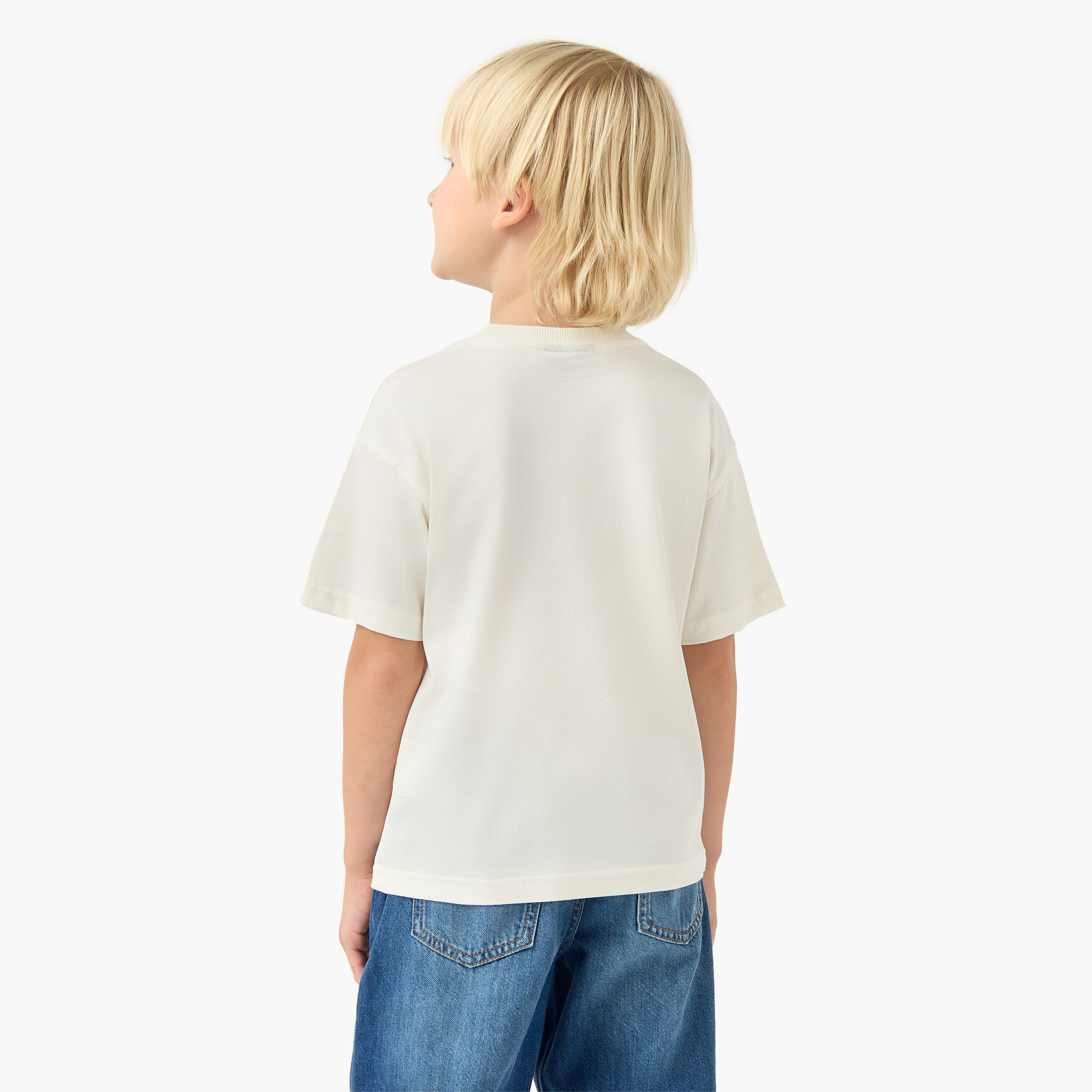 Crew Neck Short Sleeves T-shirt with Sonic the Hedgehog Print-boys-clothing-tshirtsandpolos-image-3