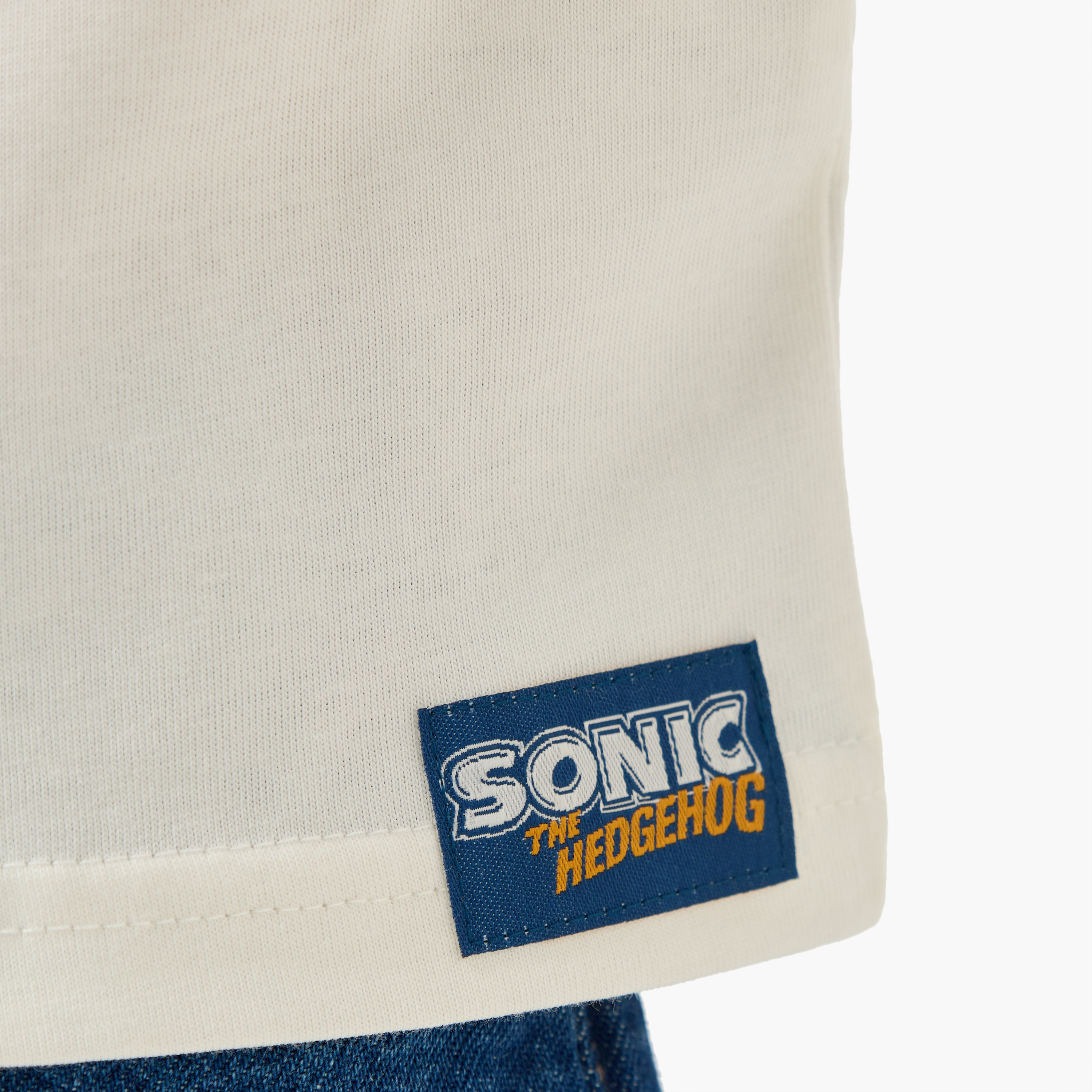 Crew Neck Short Sleeves T-shirt with Sonic the Hedgehog Print-boys-clothing-tshirtsandpolos-image-5