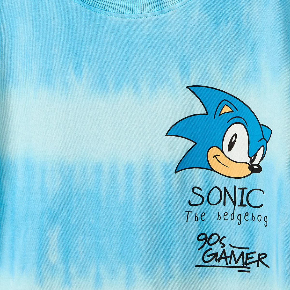 Crew Neck Short Sleeves T-shirt with Sonic the Hedgehog Print-boys-clothing-tshirtsandpolos-image-4