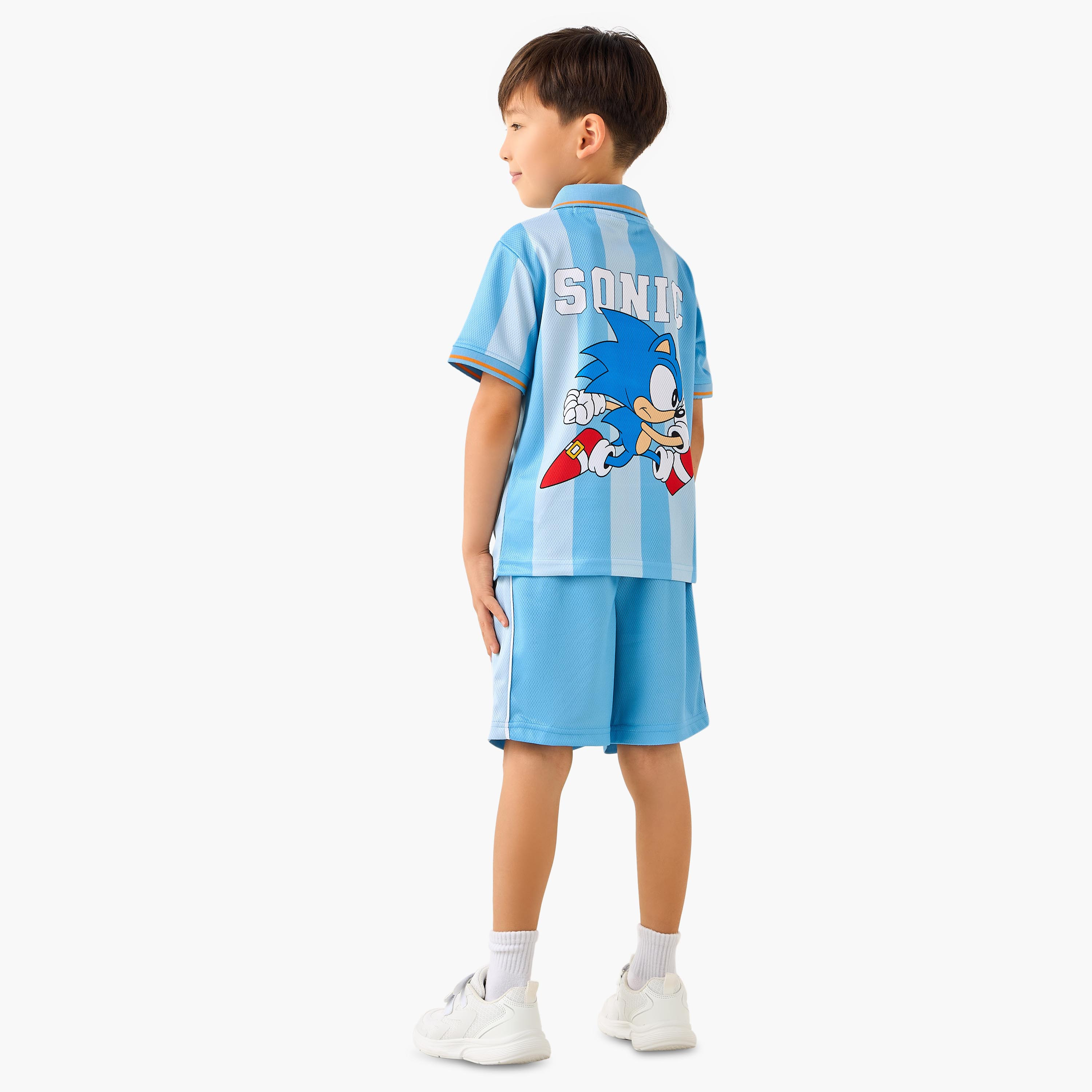 طقم شورت وتيشيرت بياقة عادية وطبعات-baby-boys-clothing-setsandcoords-image-6