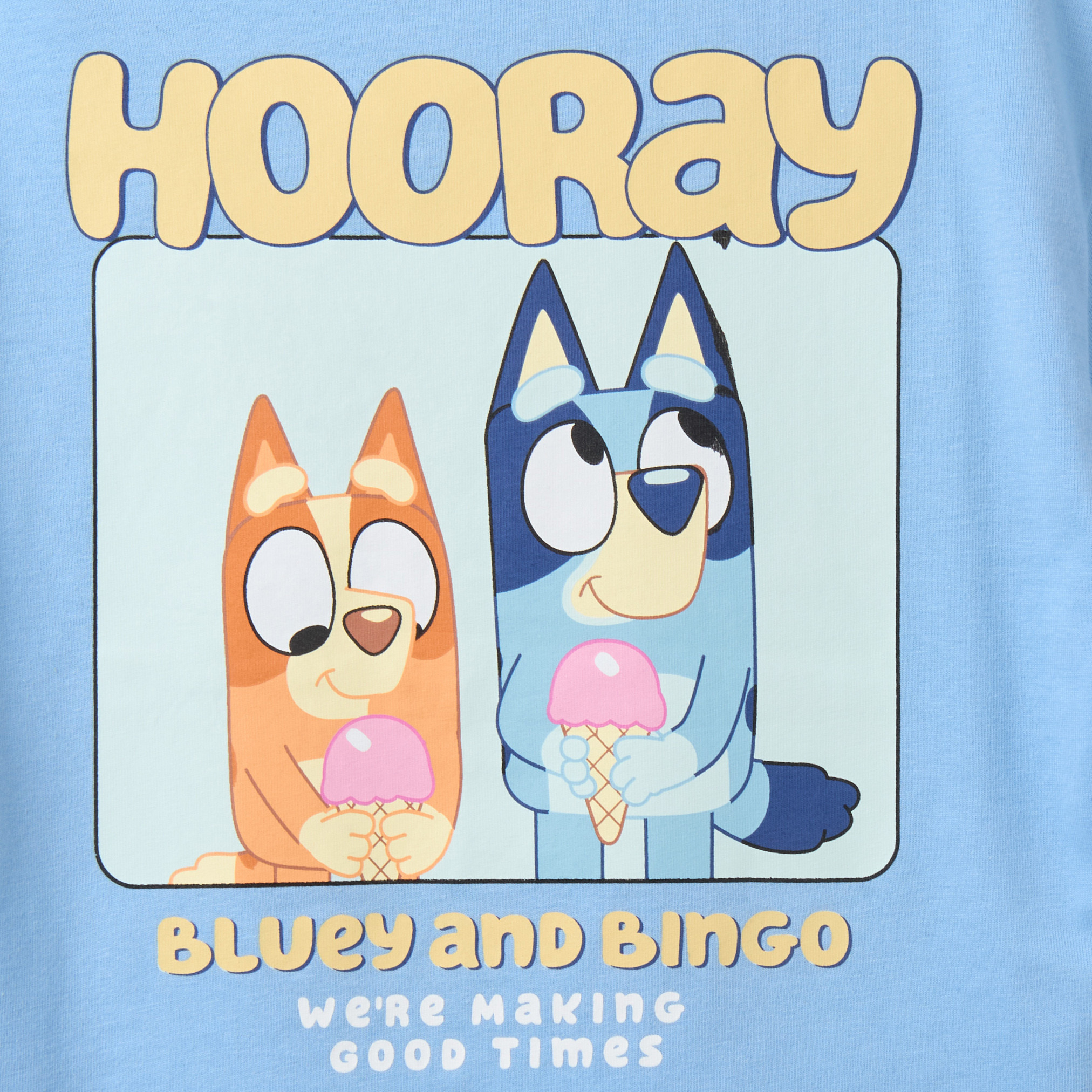 Bluey Crew Neck Short Sleeve T-shirt and Shorts Set with Drawstring Closure-baby-boys-clothing-setsandcoords-image-5
