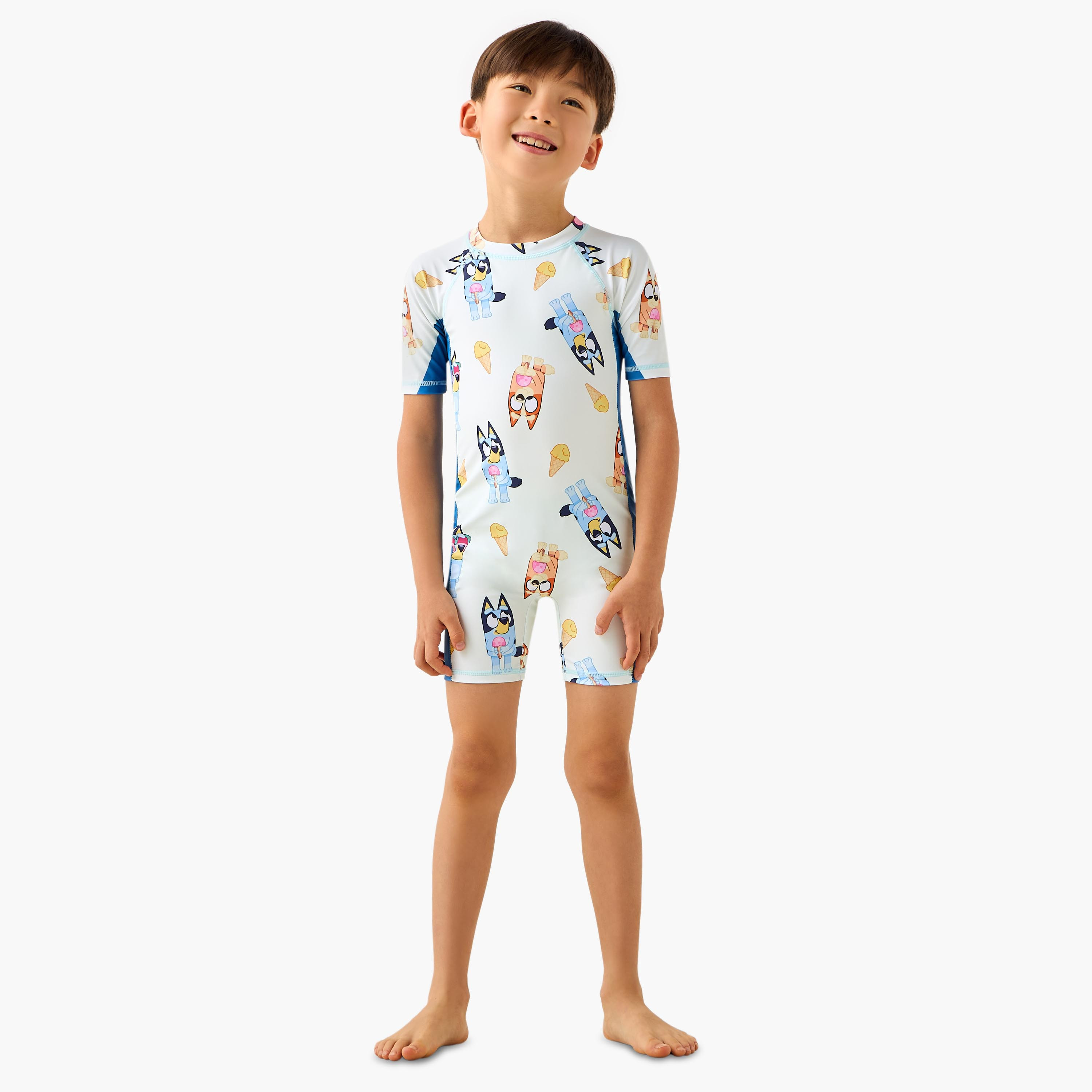 Bluey Boys Graphic Print Swimsuit-baby-boys-clothing-swimwear-image-2
