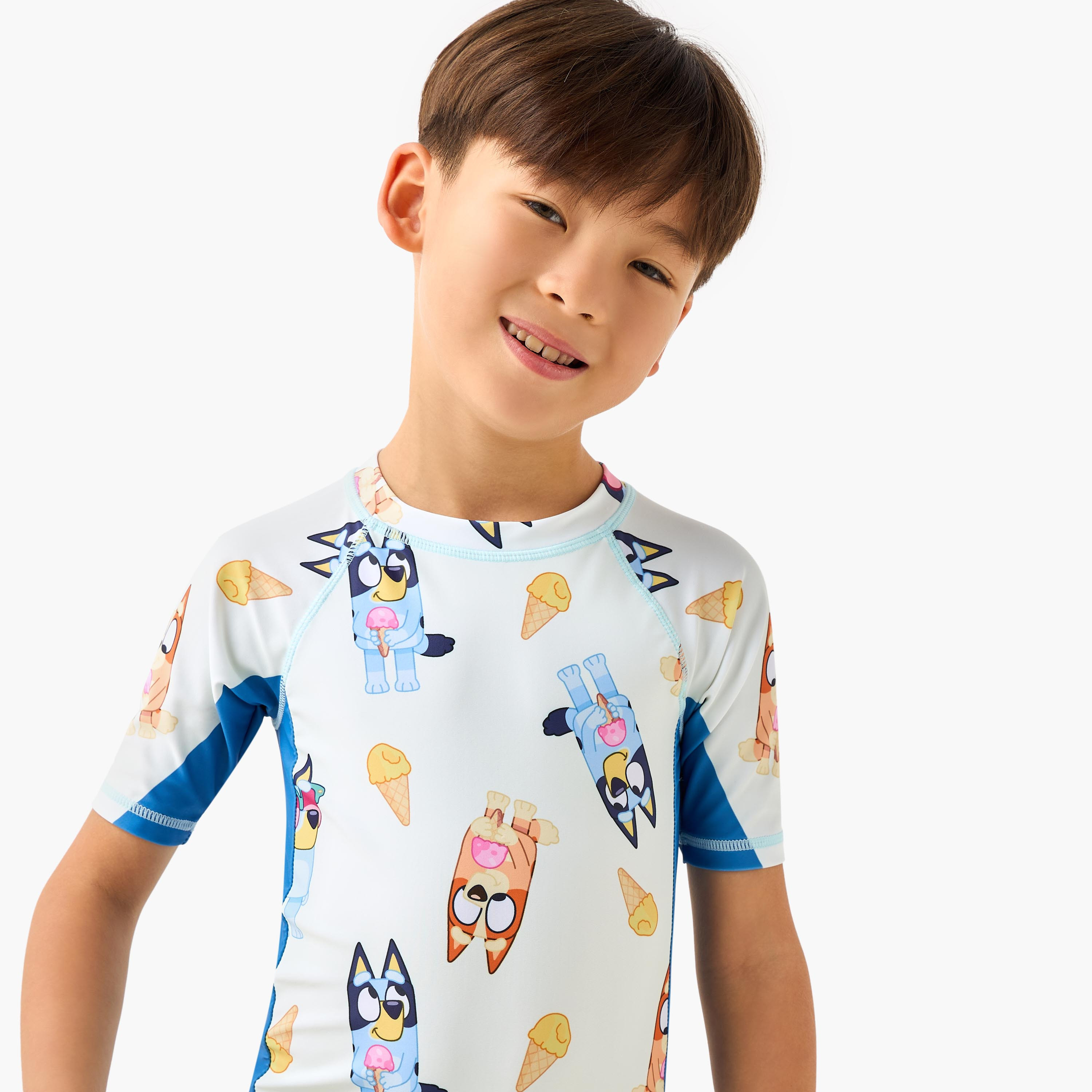 Bluey Boys Graphic Print Swimsuit-baby-boys-clothing-swimwear-image-4