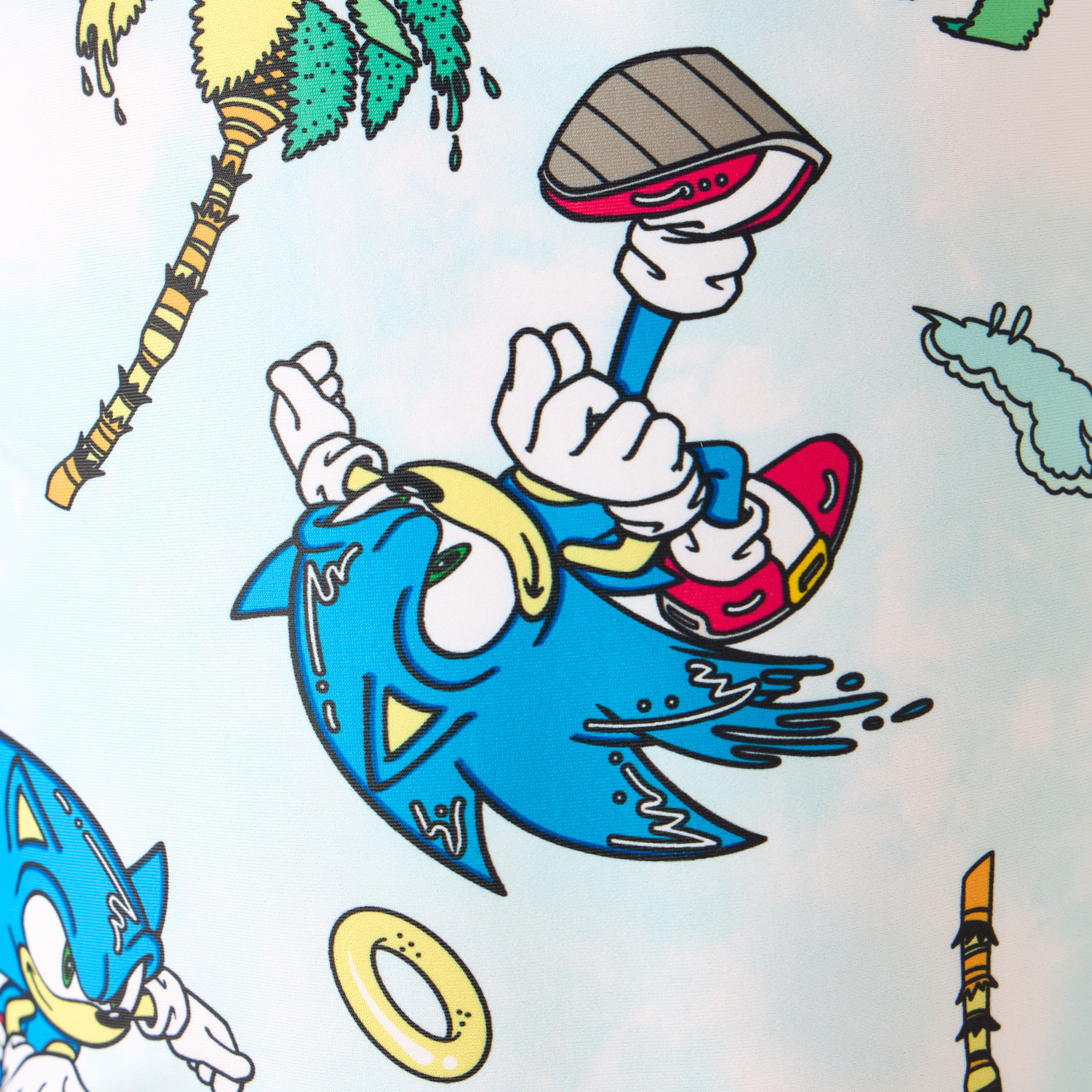 Boys Sonic the Hedgehog Print Swimsuit-boys-clothing-swimwear-image-5