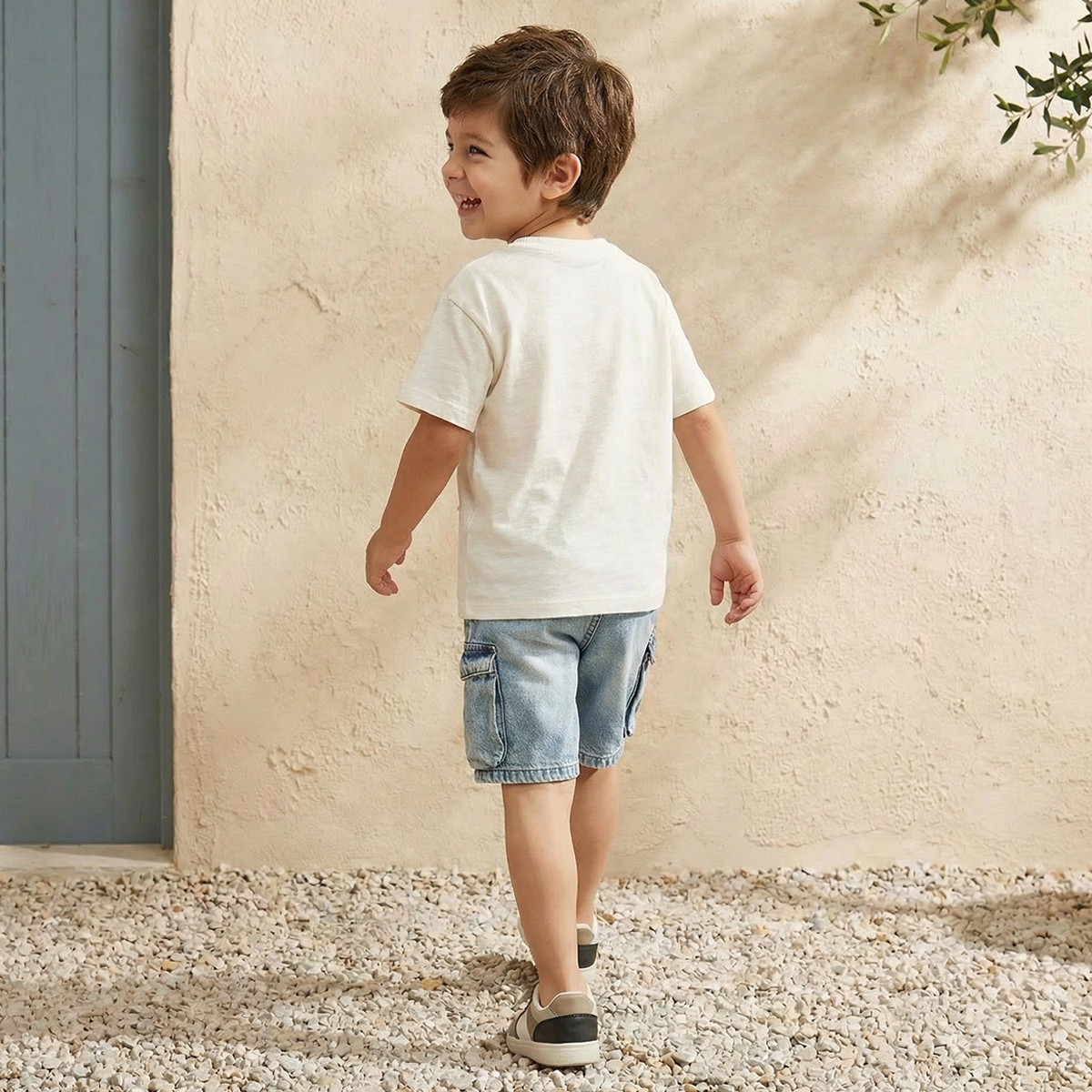 Crew Neck Short Sleeves T-shirt with PAW Patrol Print-boys-clothing-tshirtsandpolos-image-3