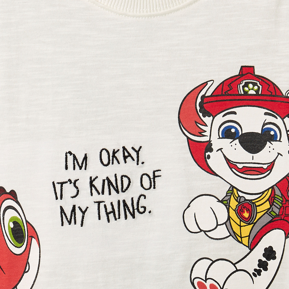 Crew Neck Short Sleeves T-shirt with PAW Patrol Print-boys-clothing-tshirtsandpolos-image-4