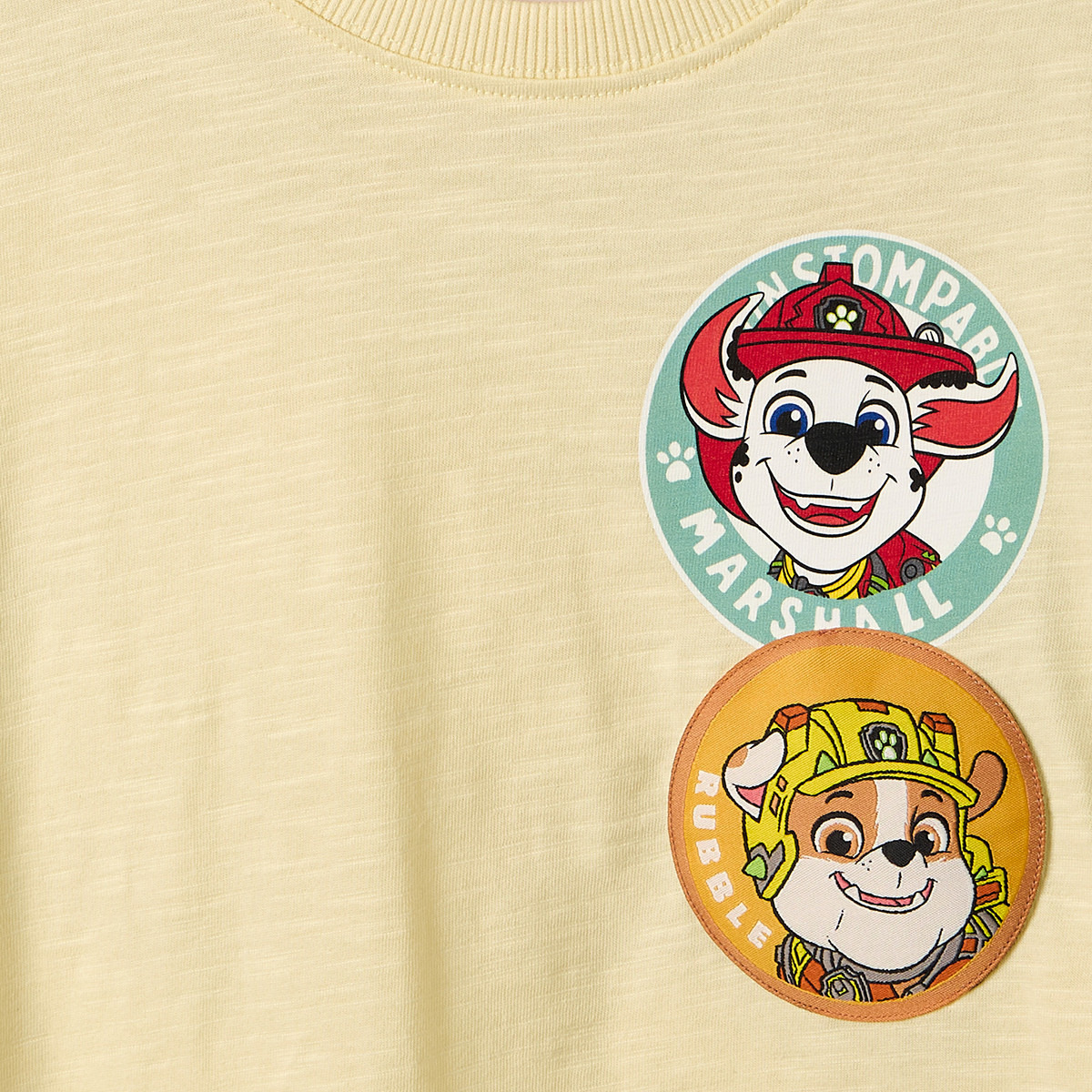 Crew Neck Short Sleeves T-shirt with PAW Patrol Print-boys-clothing-tshirtsandpolos-image-4