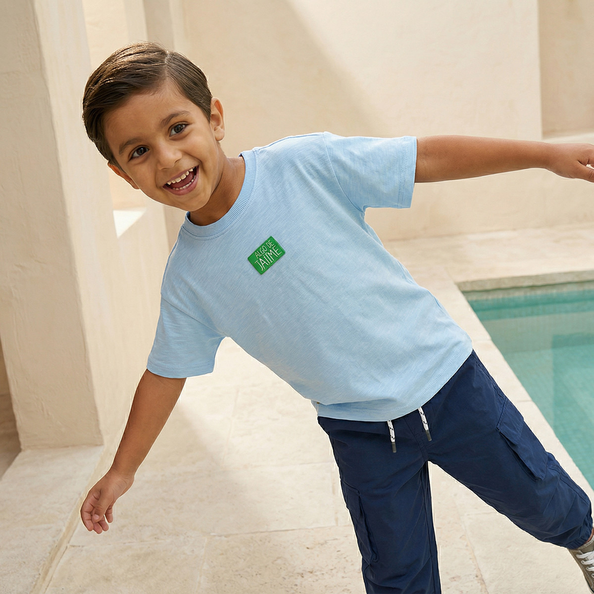 SEMINAL Crew Neck Short Sleeves T-shirt with Landscape Print-boys-clothing-tshirtsandpolos-image-5