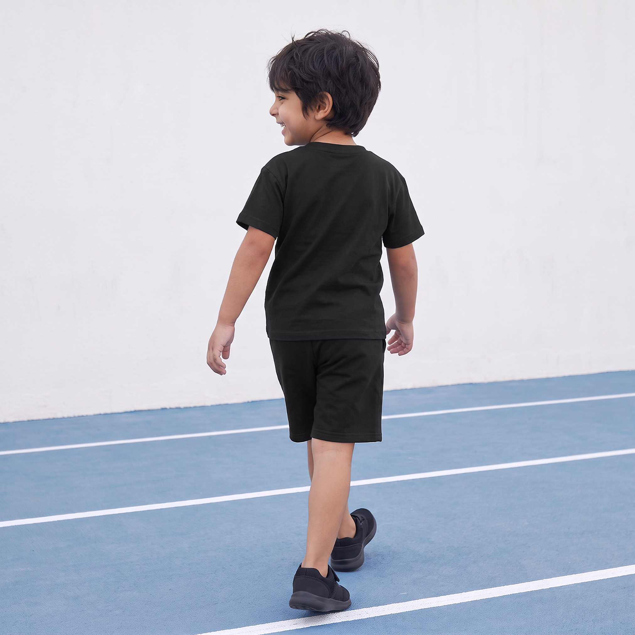 Kappa Crew Neck Short Sleeves T-shirt with Logo Print-sports-boys-clothing-tops-image-2