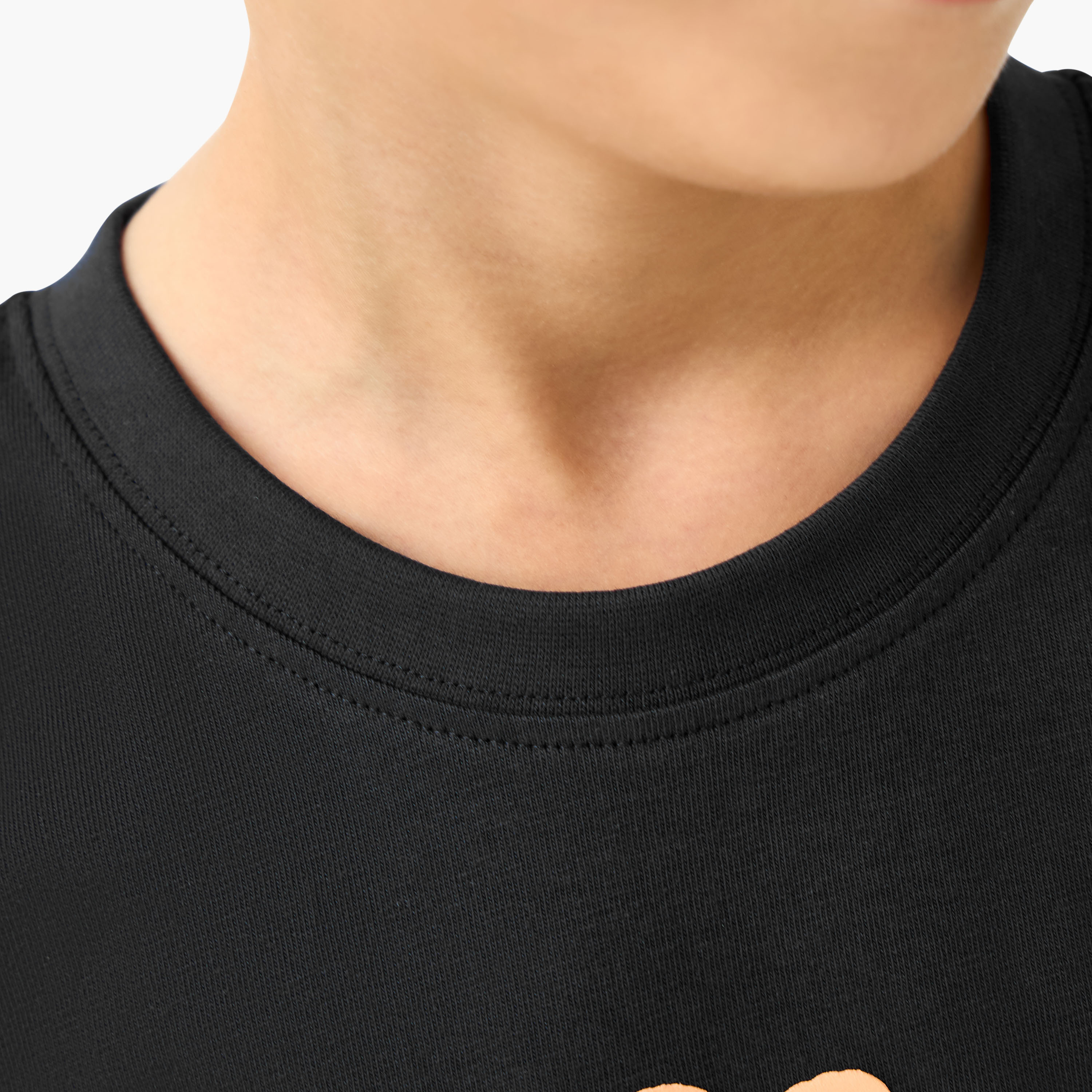 Kappa Crew Neck Short Sleeve T-shirt with Logo Print-boys-clothing-tshirtsandpolos-image-5
