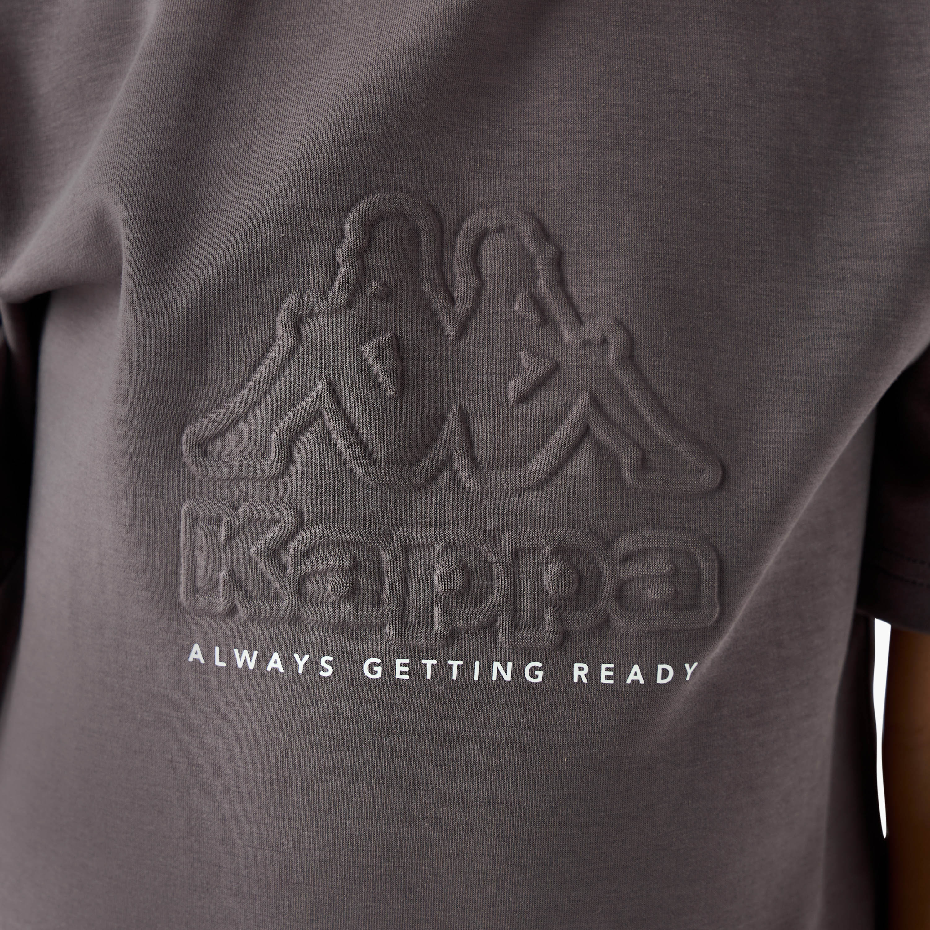 Kappa Crew Neck Short Sleeves T-shirt with Embossed Logo-boys-clothing-tshirtsandpolos-image-5